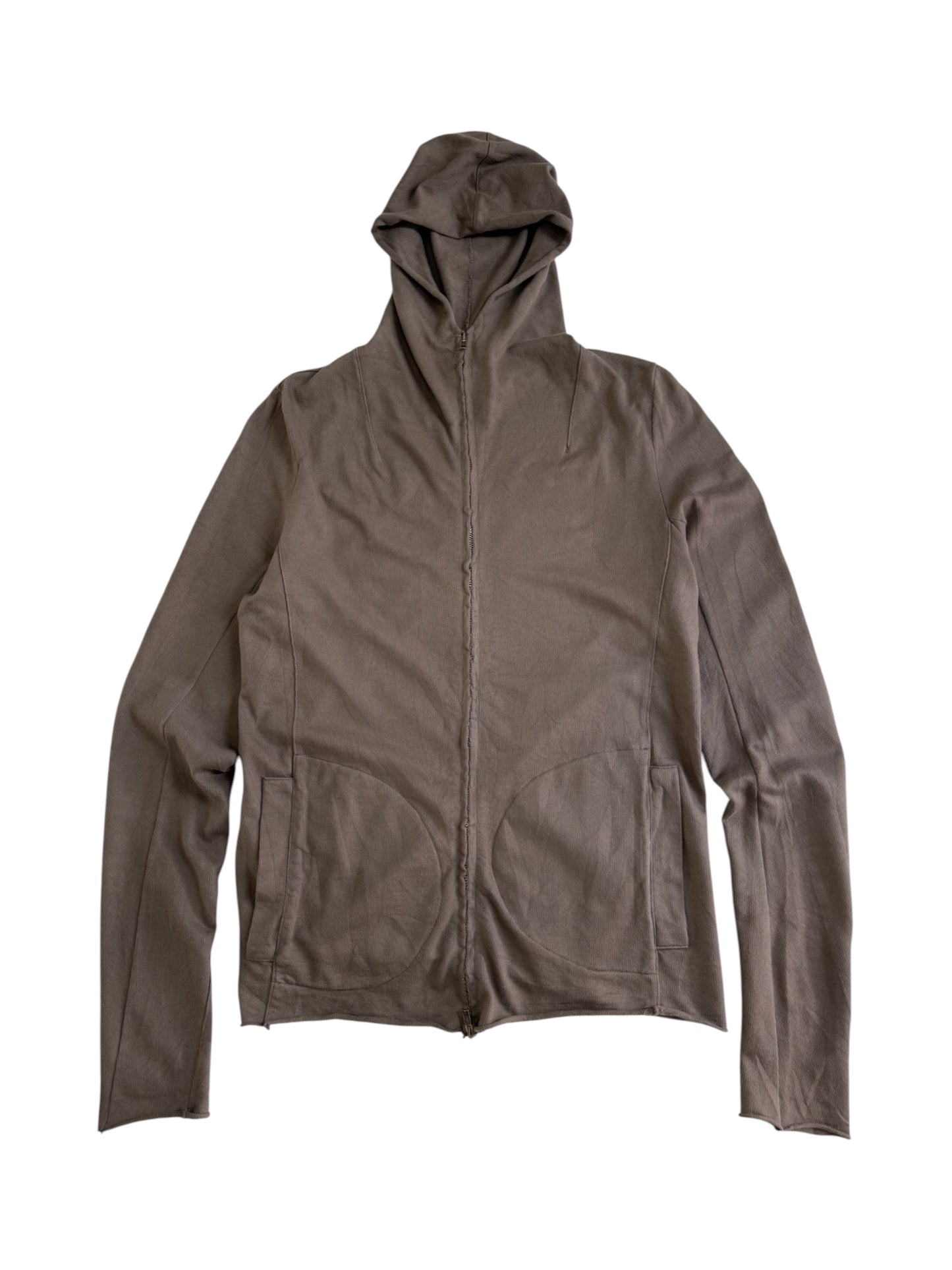 Poeme Bohemien Hooded Zip Jacket Made in Italy