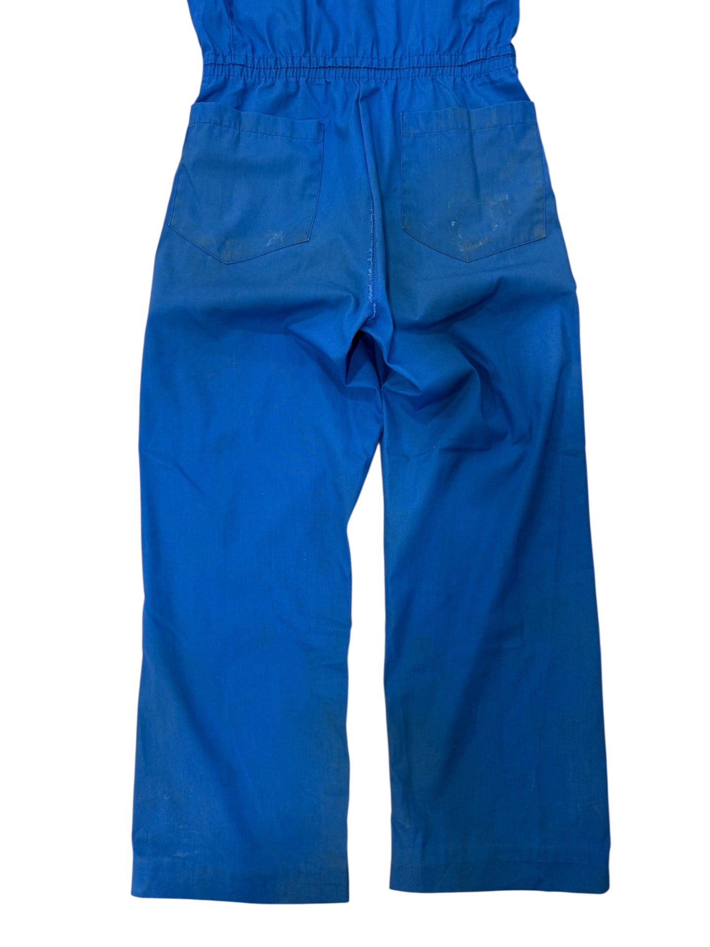 Vintage 1960s–70s Civil Air Patrol Blue Workwear Coverall Made in USA