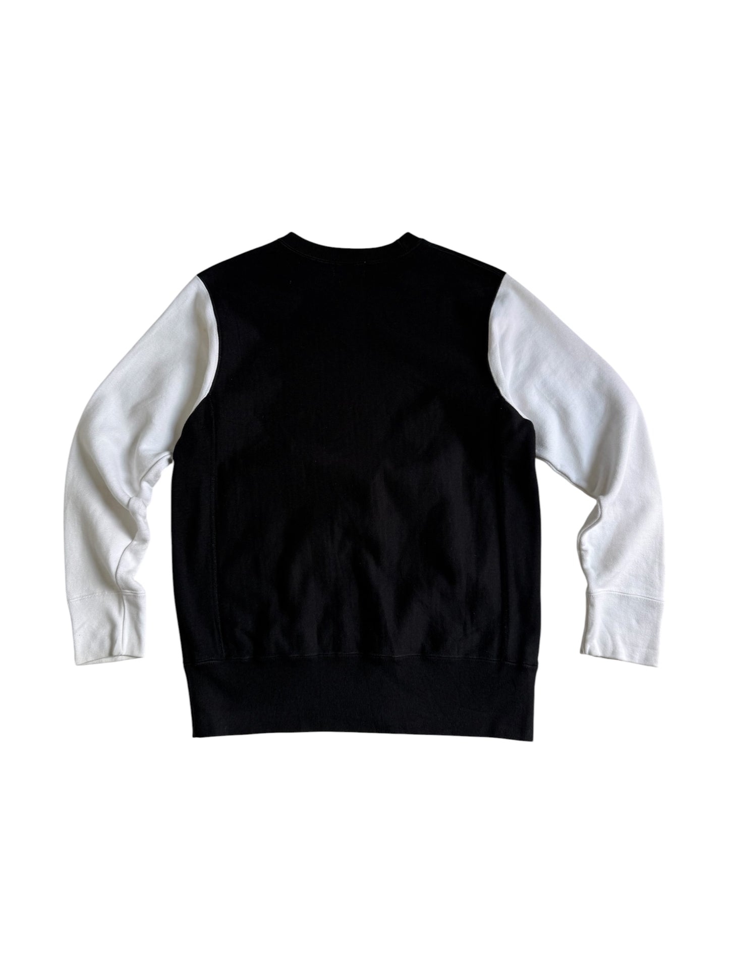 And A U.S. Navy Sweatshirt Heavy Cotton Crewneck Black White Military Style Pullover