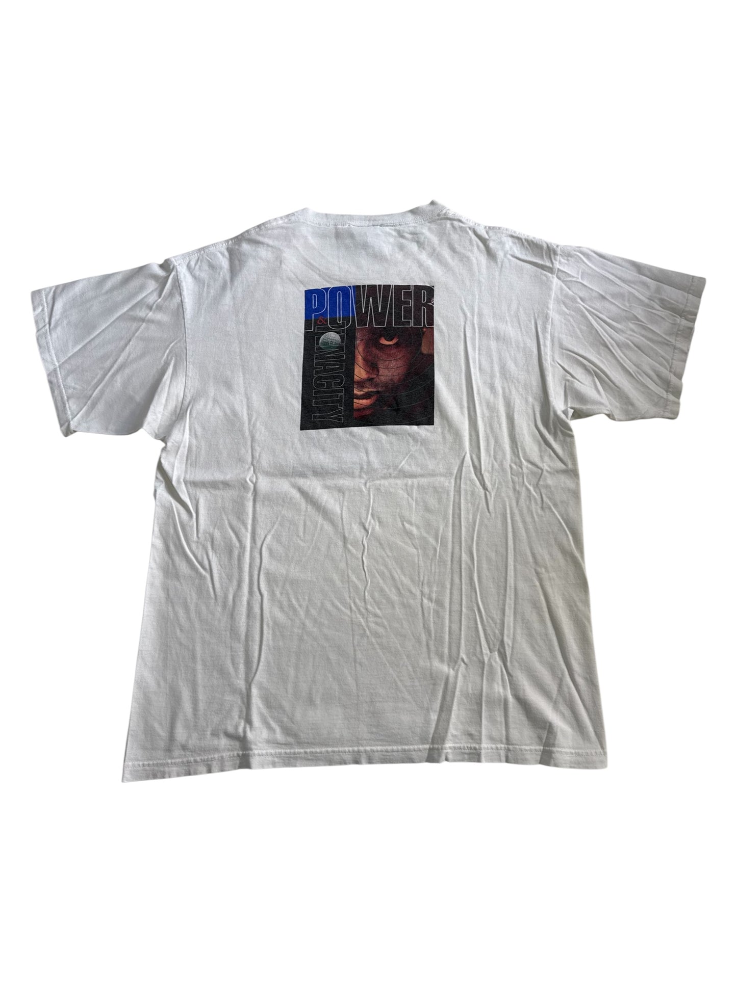 Vintage 90s Nike Tiger Woods Precision Control Tshirt Made In Usa