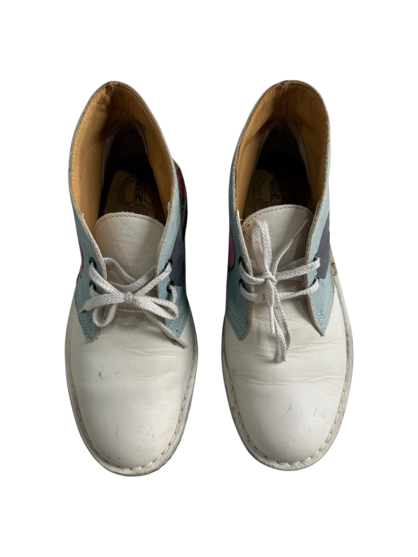 Clarks Originals x Pete McKee Limited Edition Mod Art Desert Boots