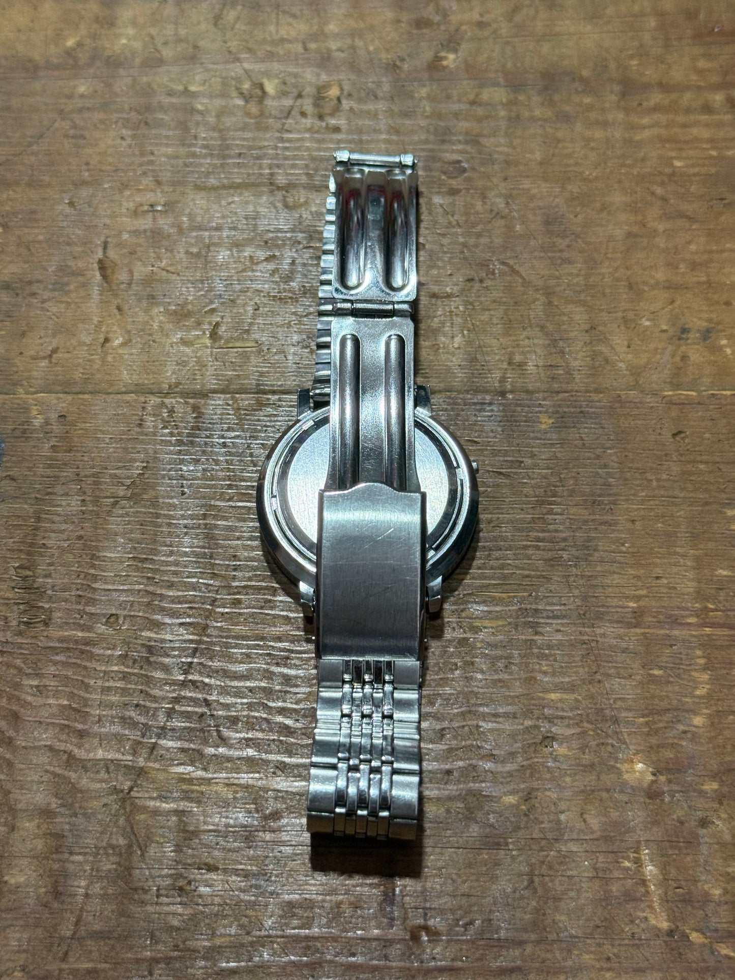 Vintage Casio R-12 Casiotron Japan Watch Junk Not Working For Parts