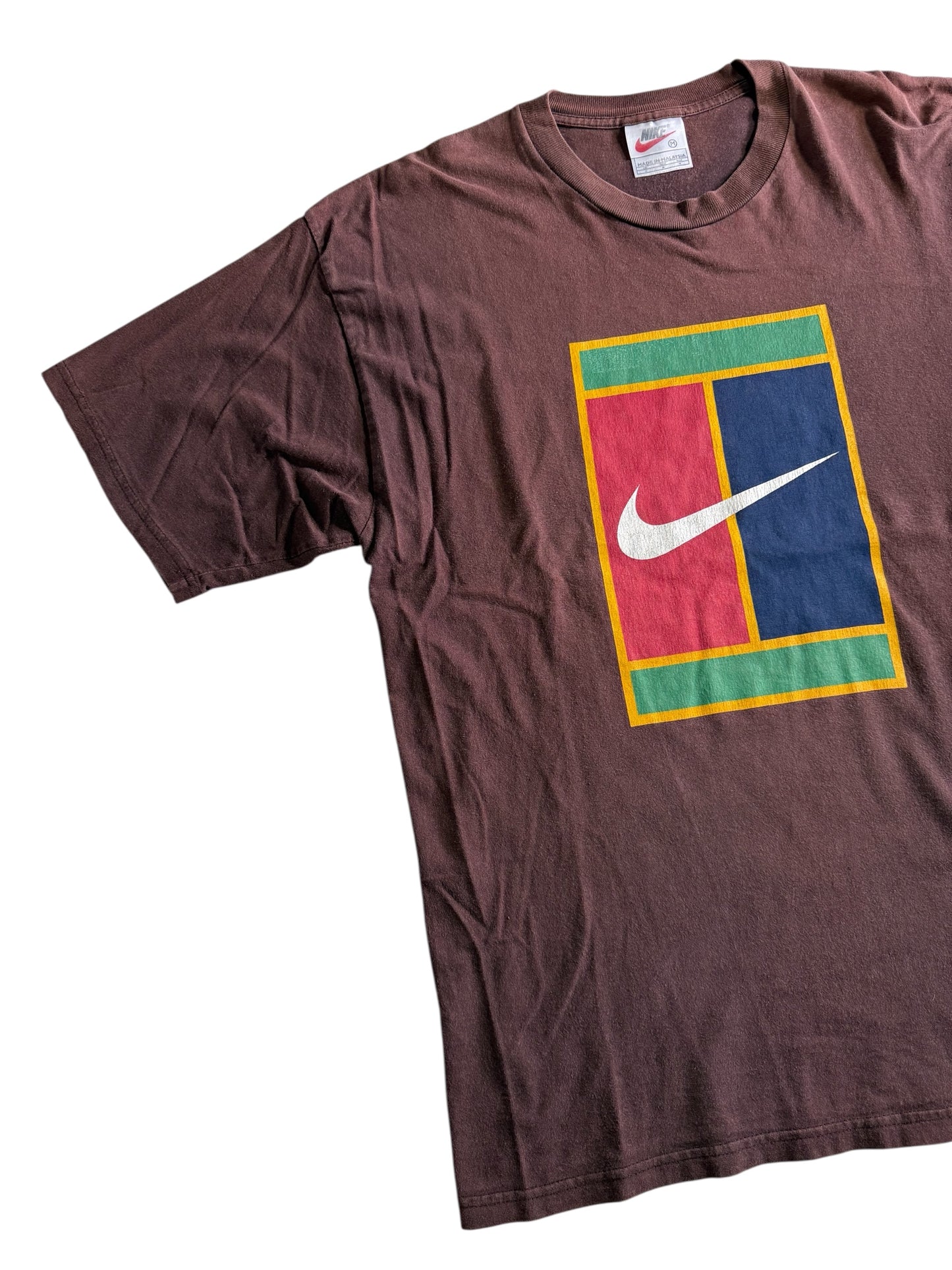 Vintage Nike Court Logo Tshirt