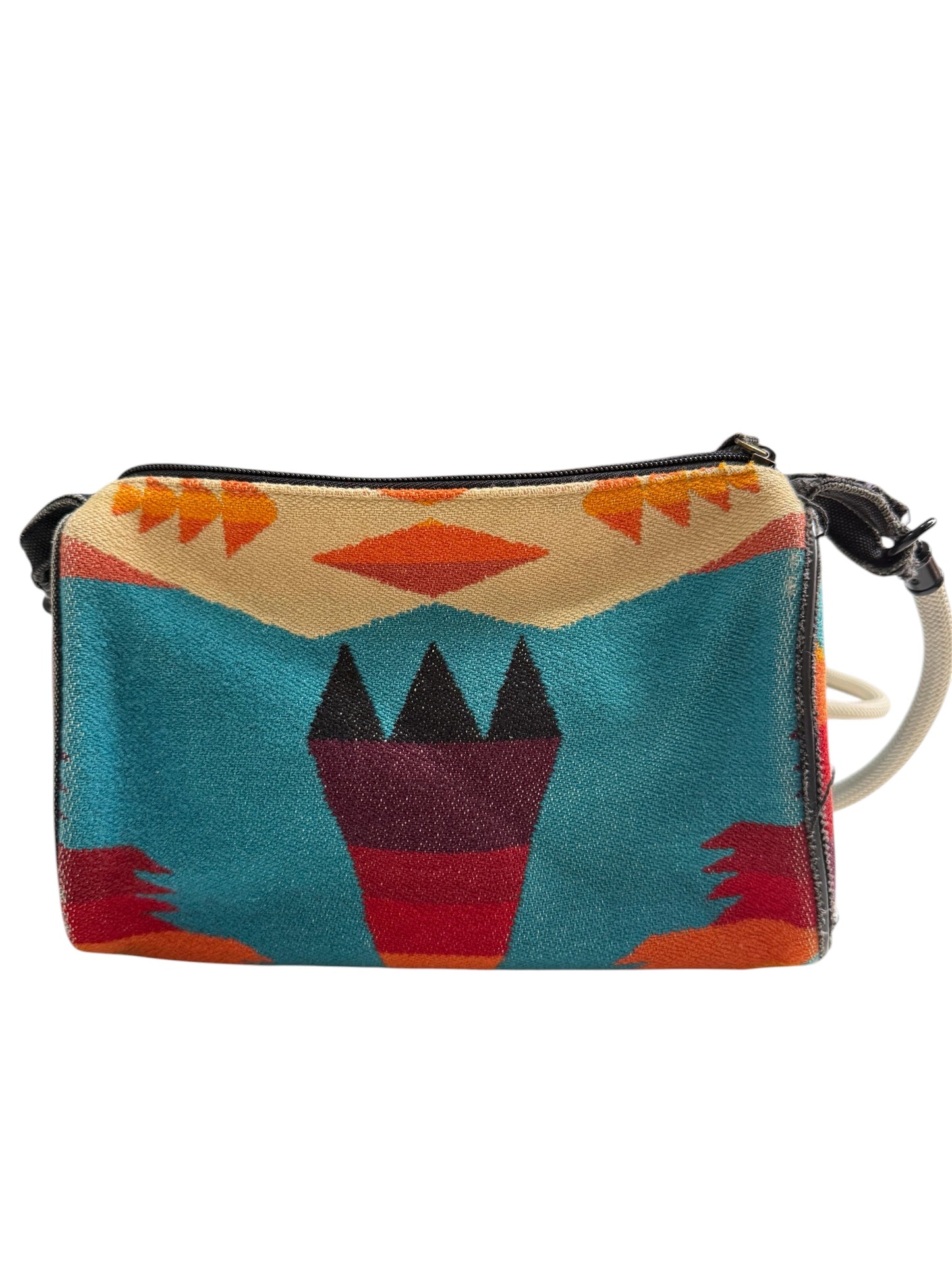 Pendleton Native Pattern Crossbody Bag Southwestern Tribal Wool