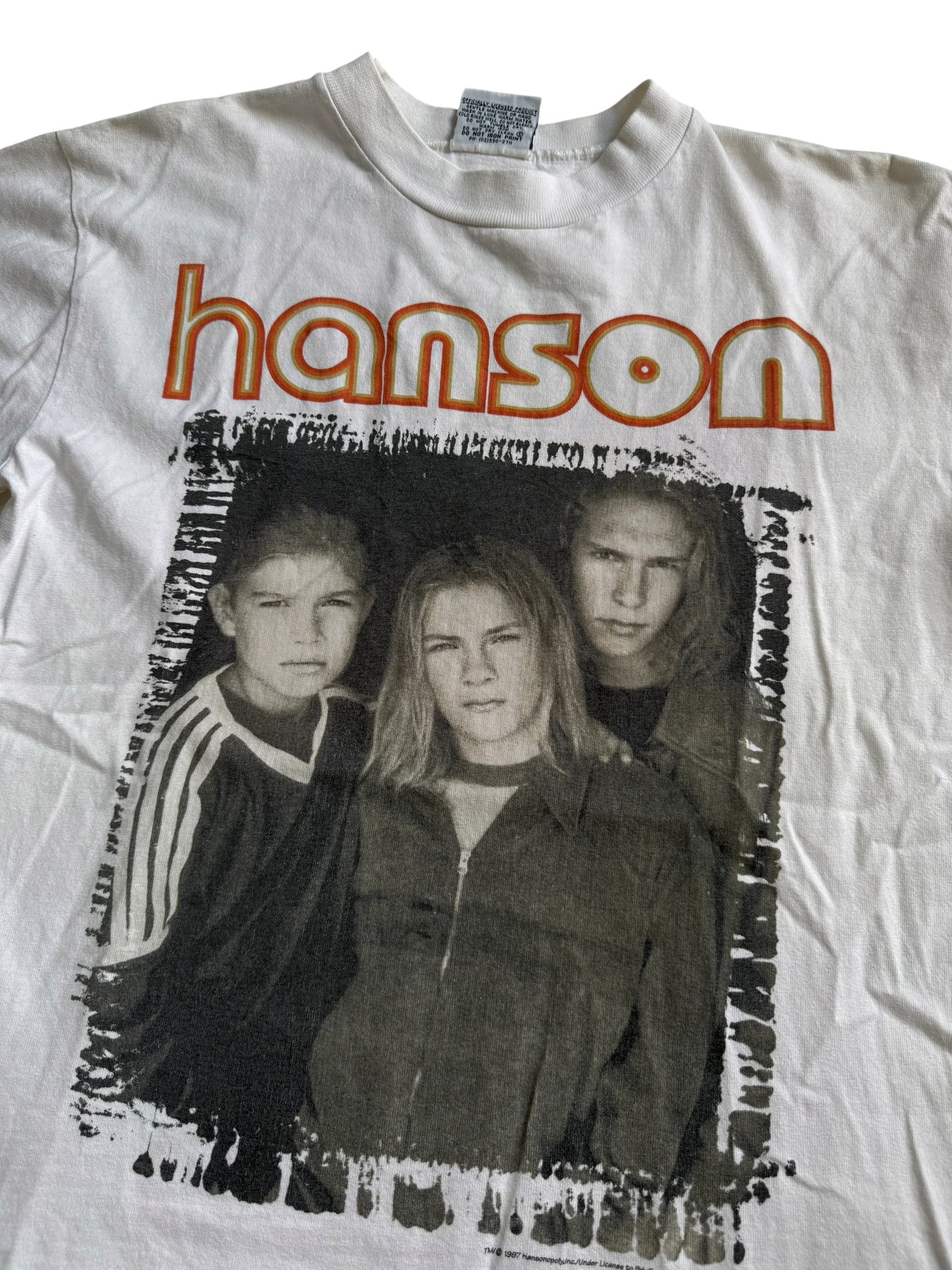 Vintage 1997 Hanson Band Kids Tshirt
