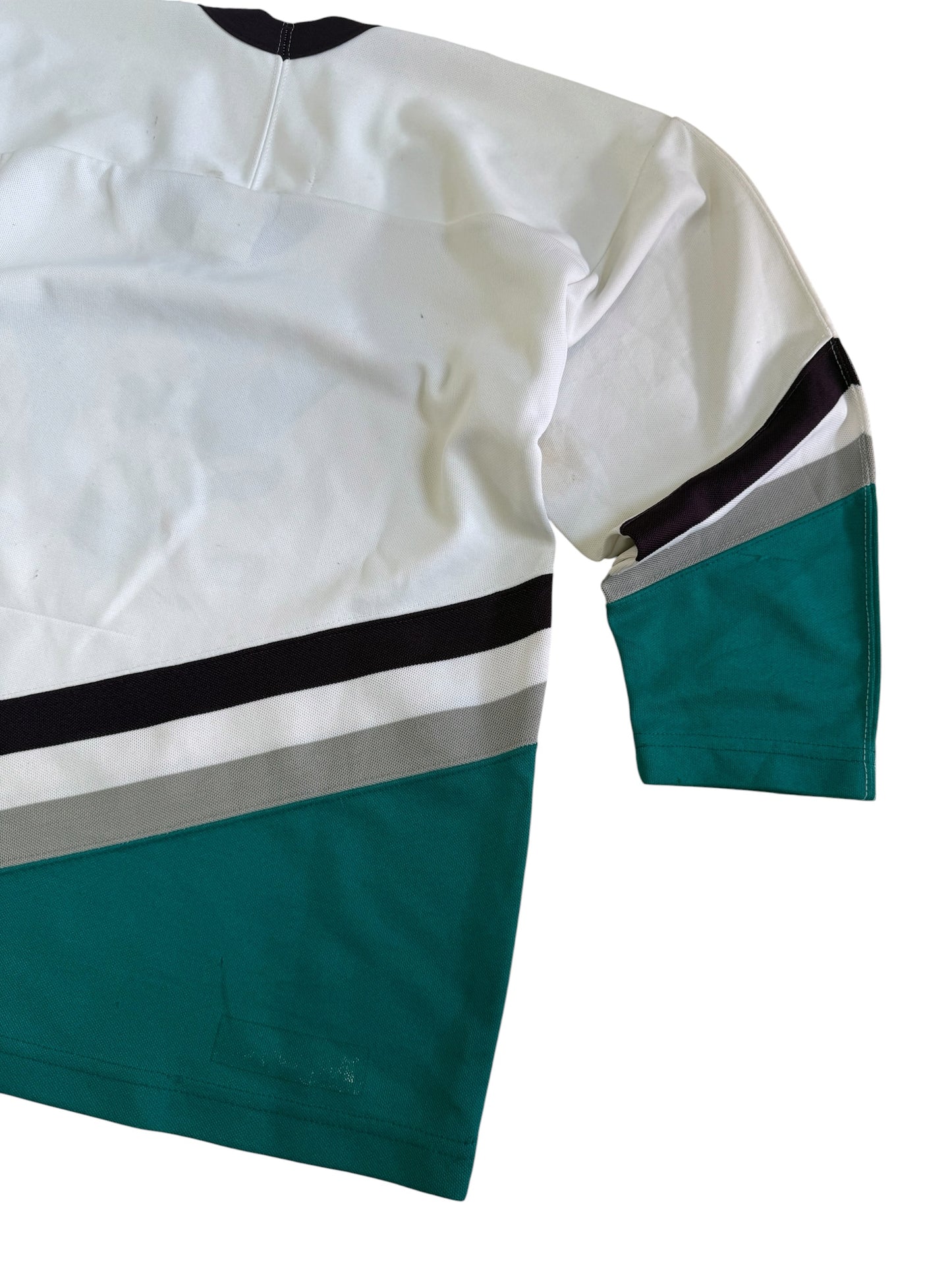 Vintage CCM Anaheim Mighty Ducks Kids Hockey Jersey