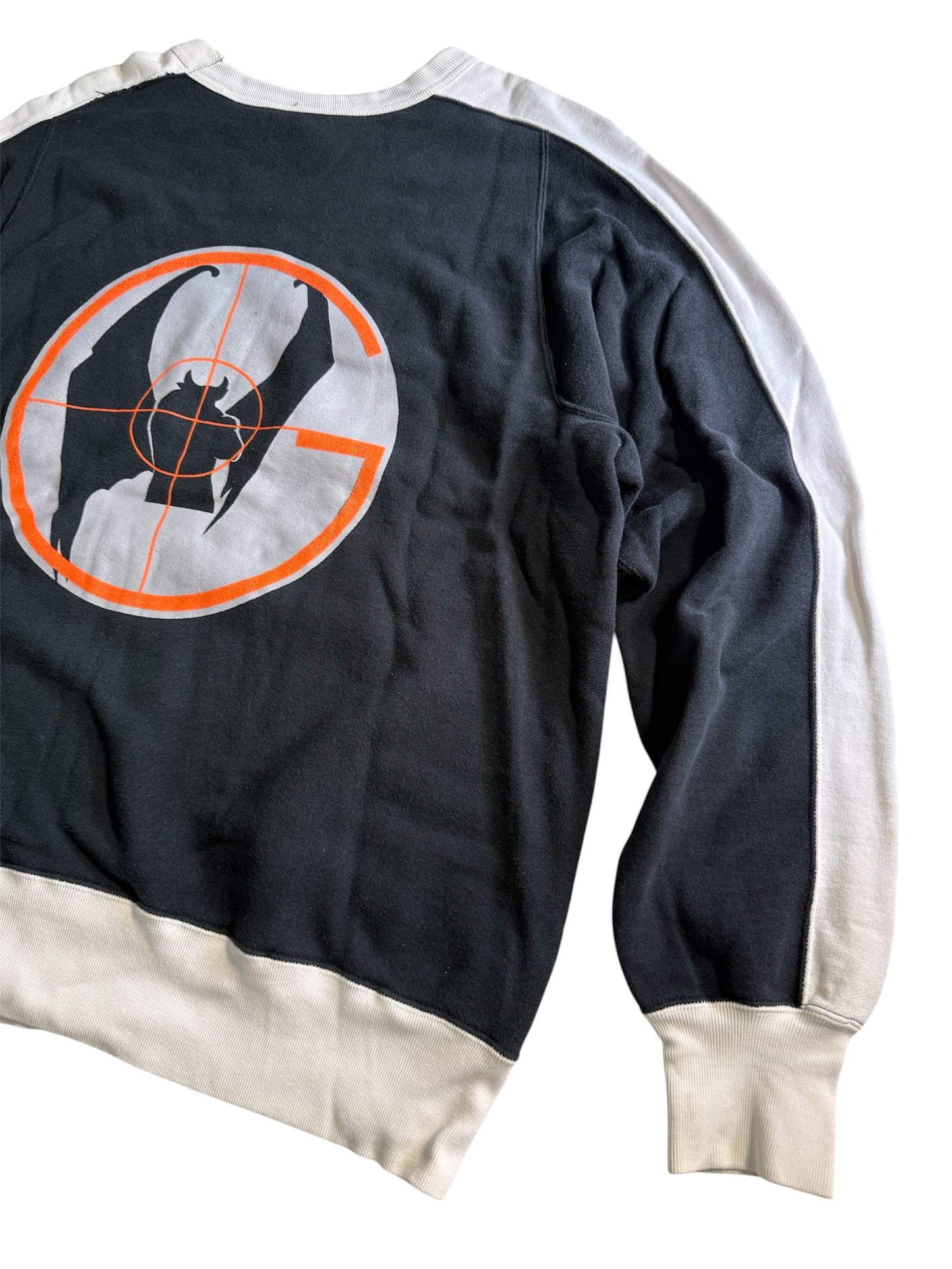 Vintage Grind Sports Satan Arbeit Crewneck Sweatshirt