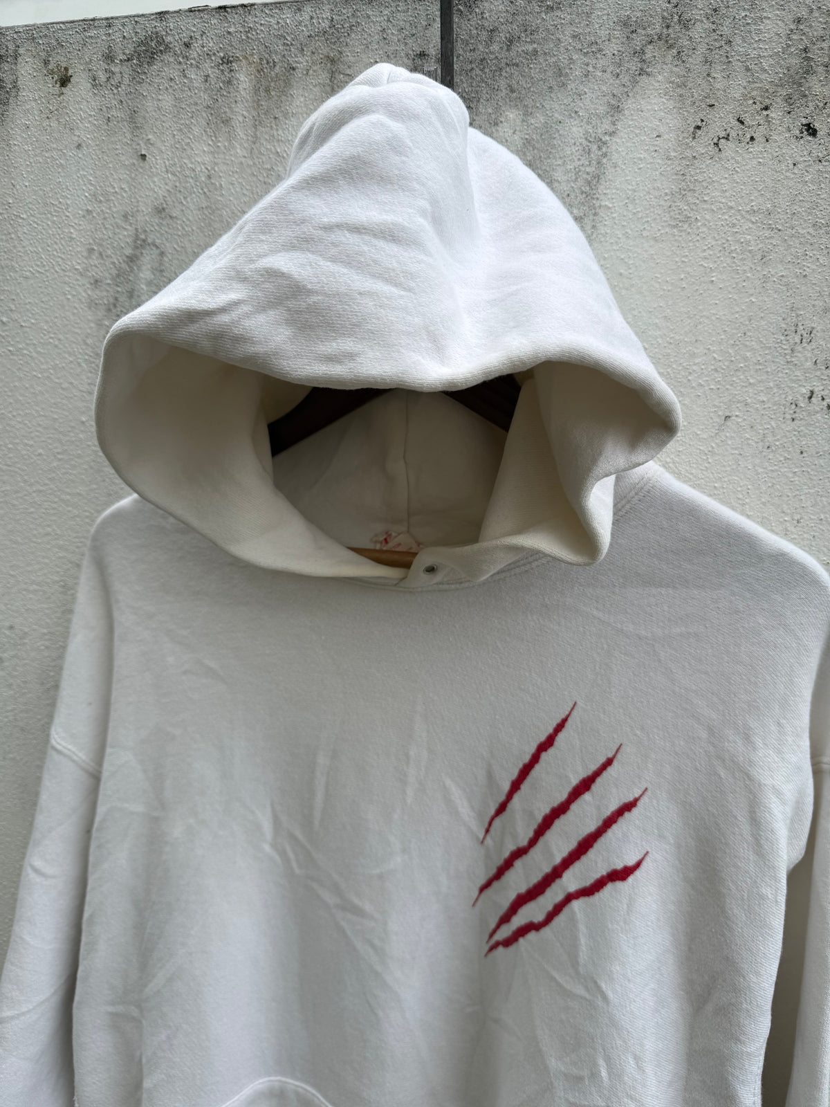 COMME des FUCKDOWN Claw Mark Print Pullover Oversized Hoodie