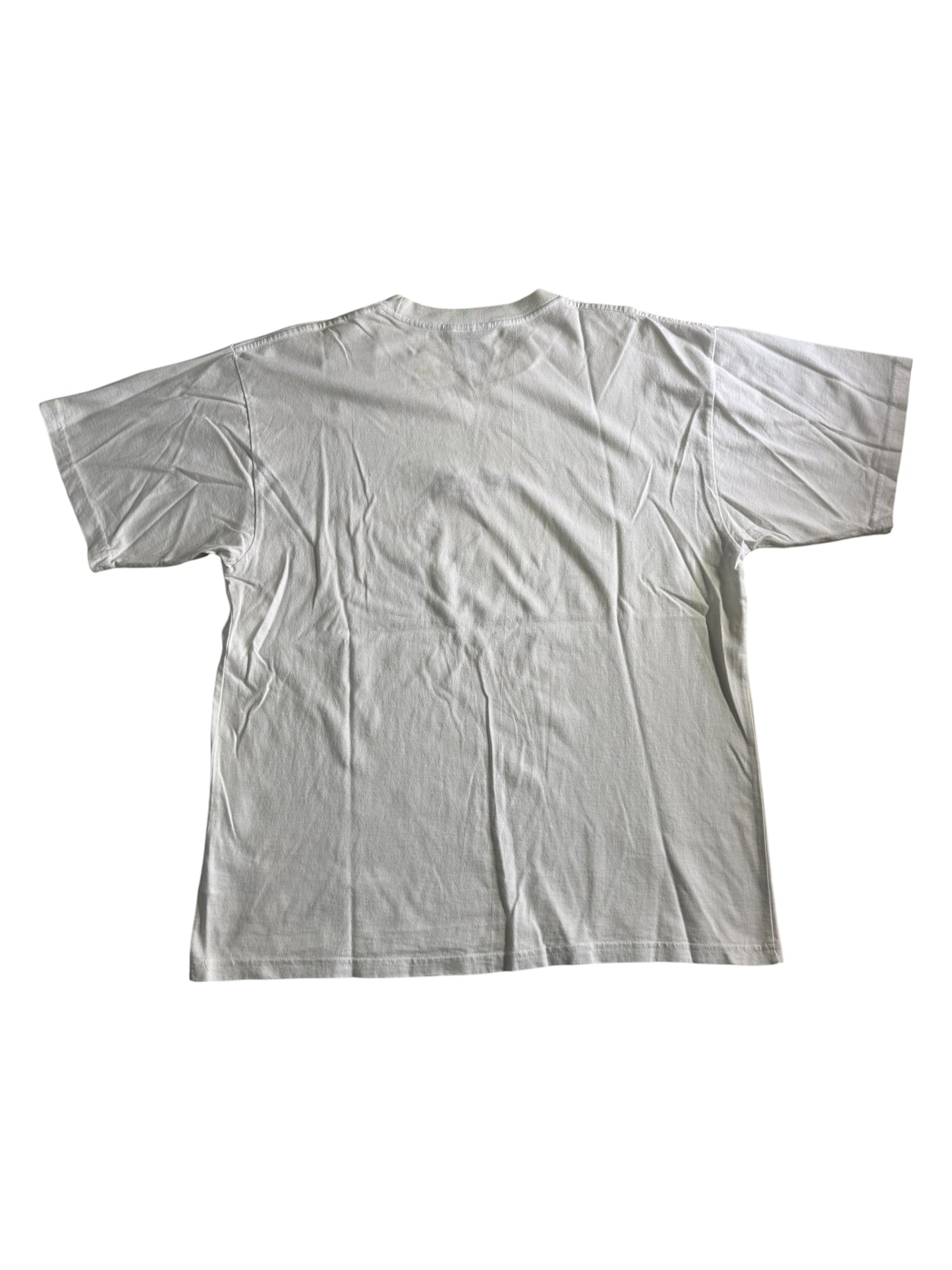 Vintage 1996 Nike Usa Embroidered Block Logo Tshirt