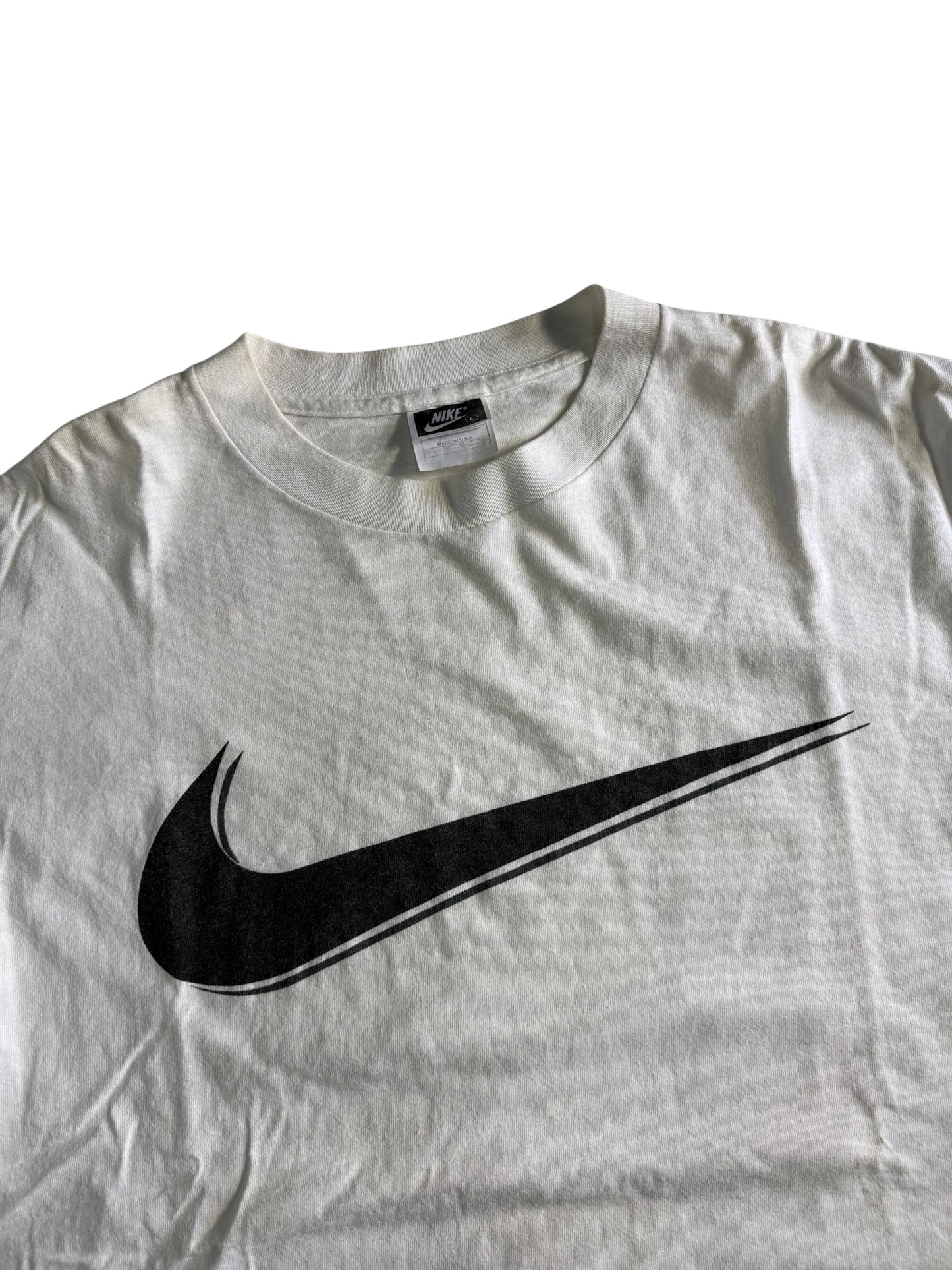Vintage Nike Big Swoosh Tshirt Made In USA