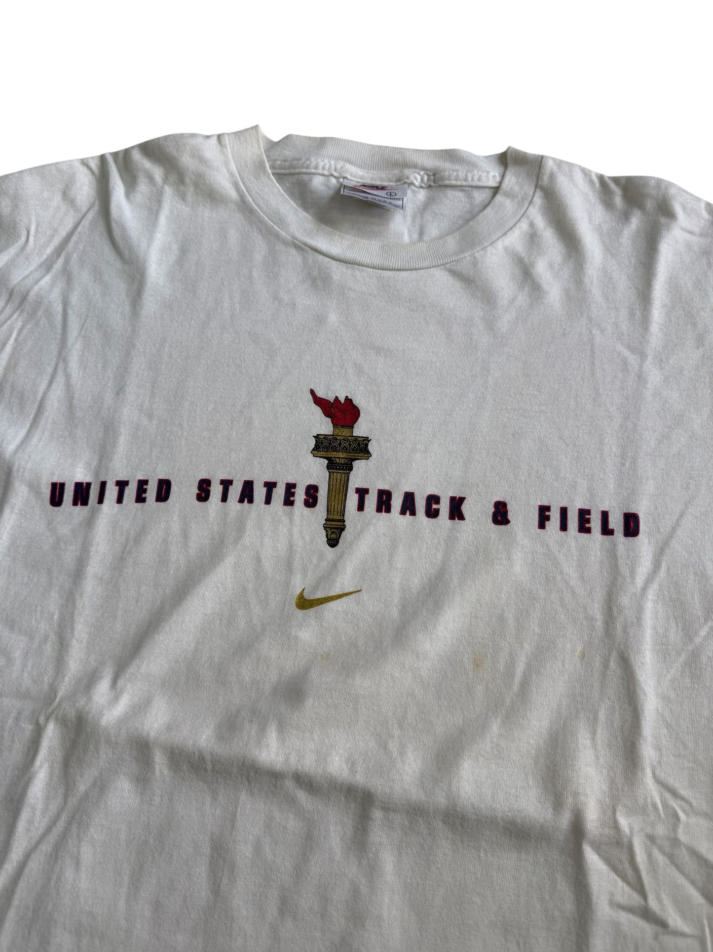 Vintage Nike Track & Field Tshirt Made In Usa