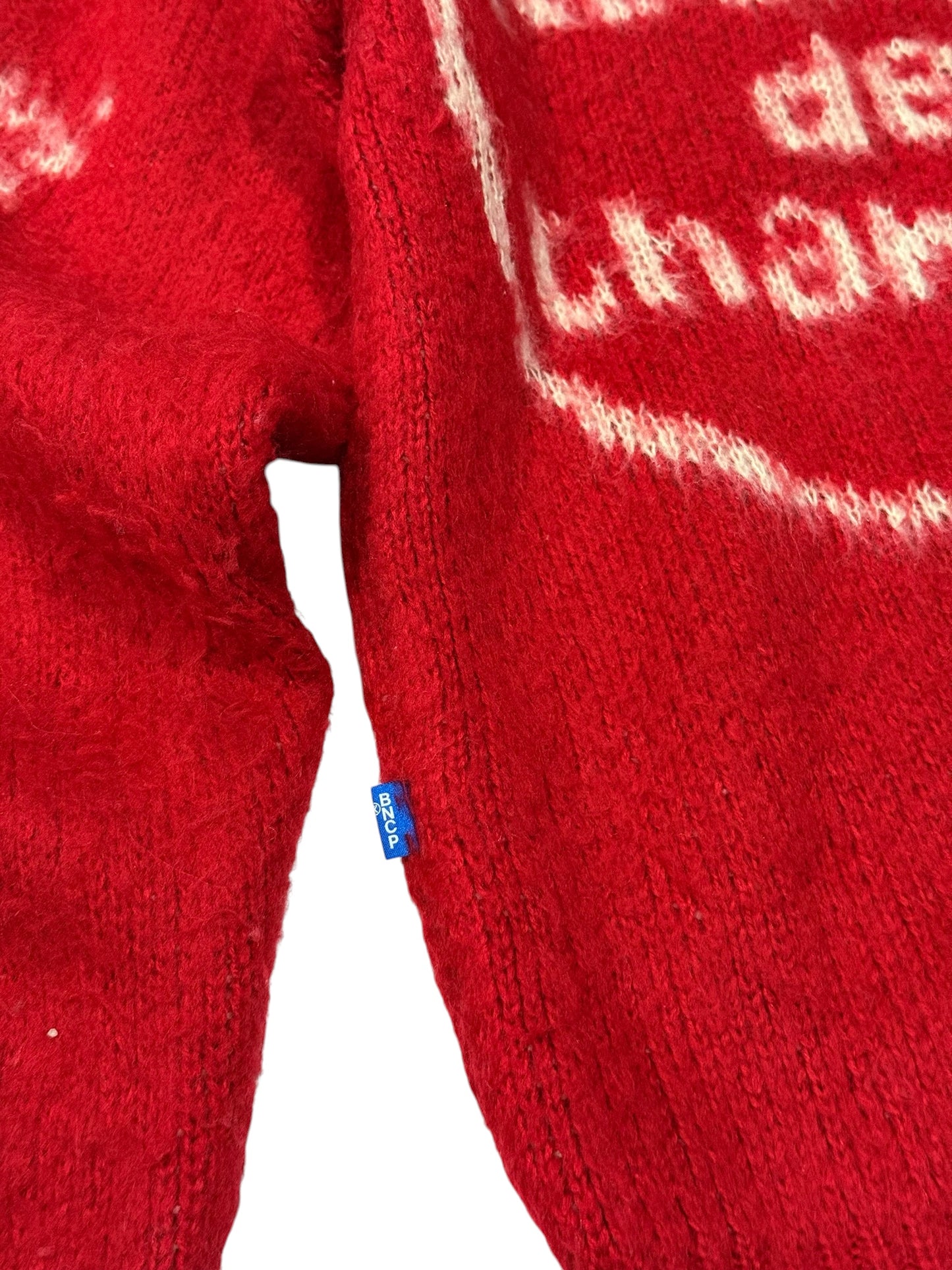 Ciaopanic Kurt Cobain Quote Sweater Red Nirvana Life Fucks Us All