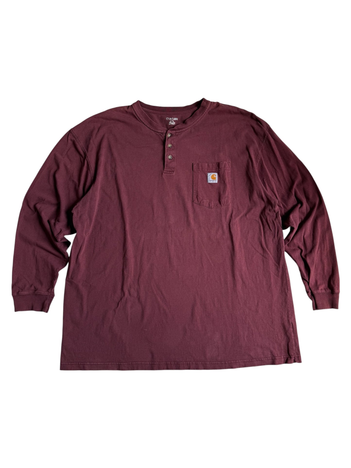 Carhartt Henley Longsleeve Oversized Pocket Tshirt