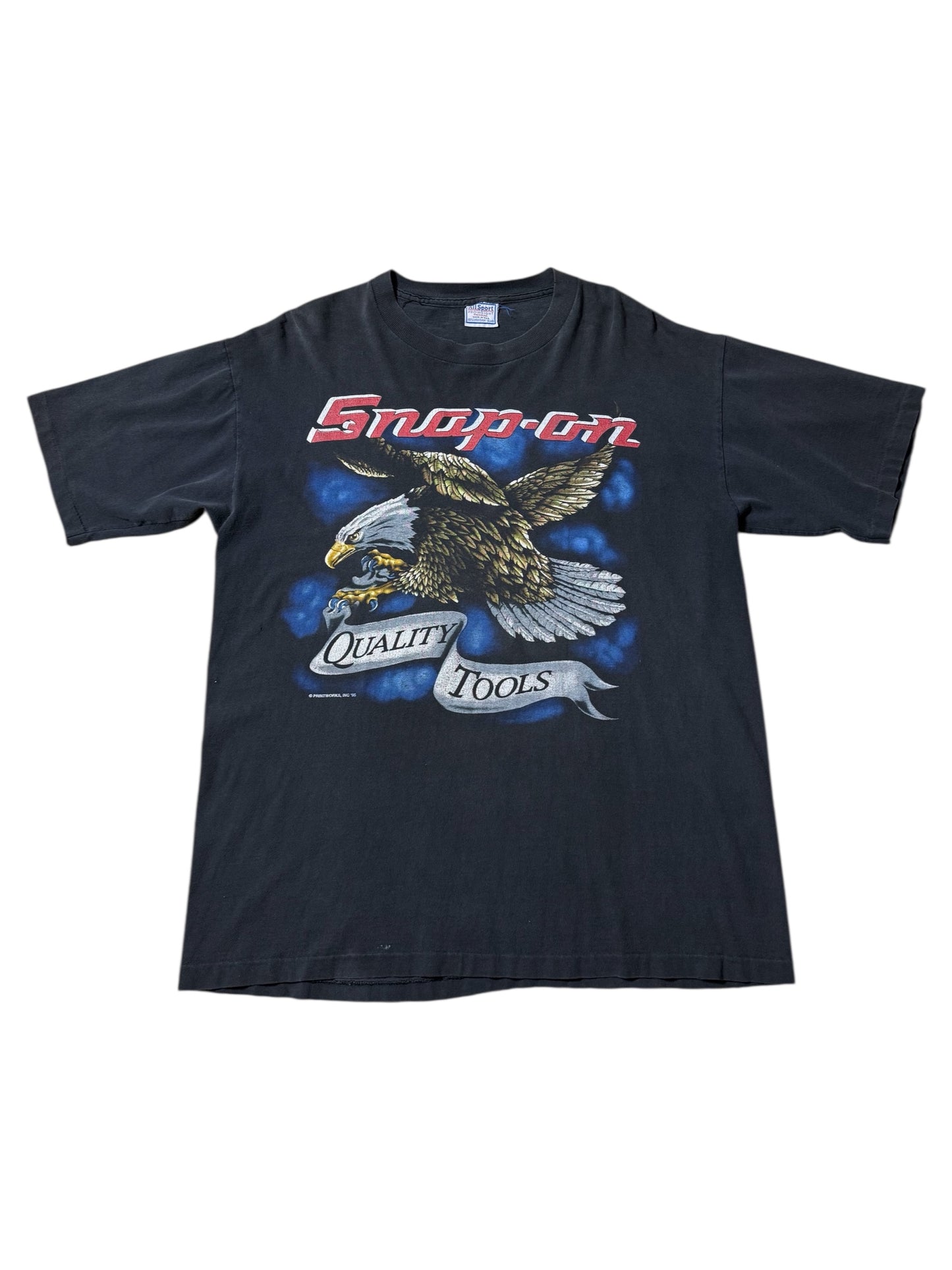 Vintage Snap On Tools Eagle Tshirt 1995 USA Made Promo
