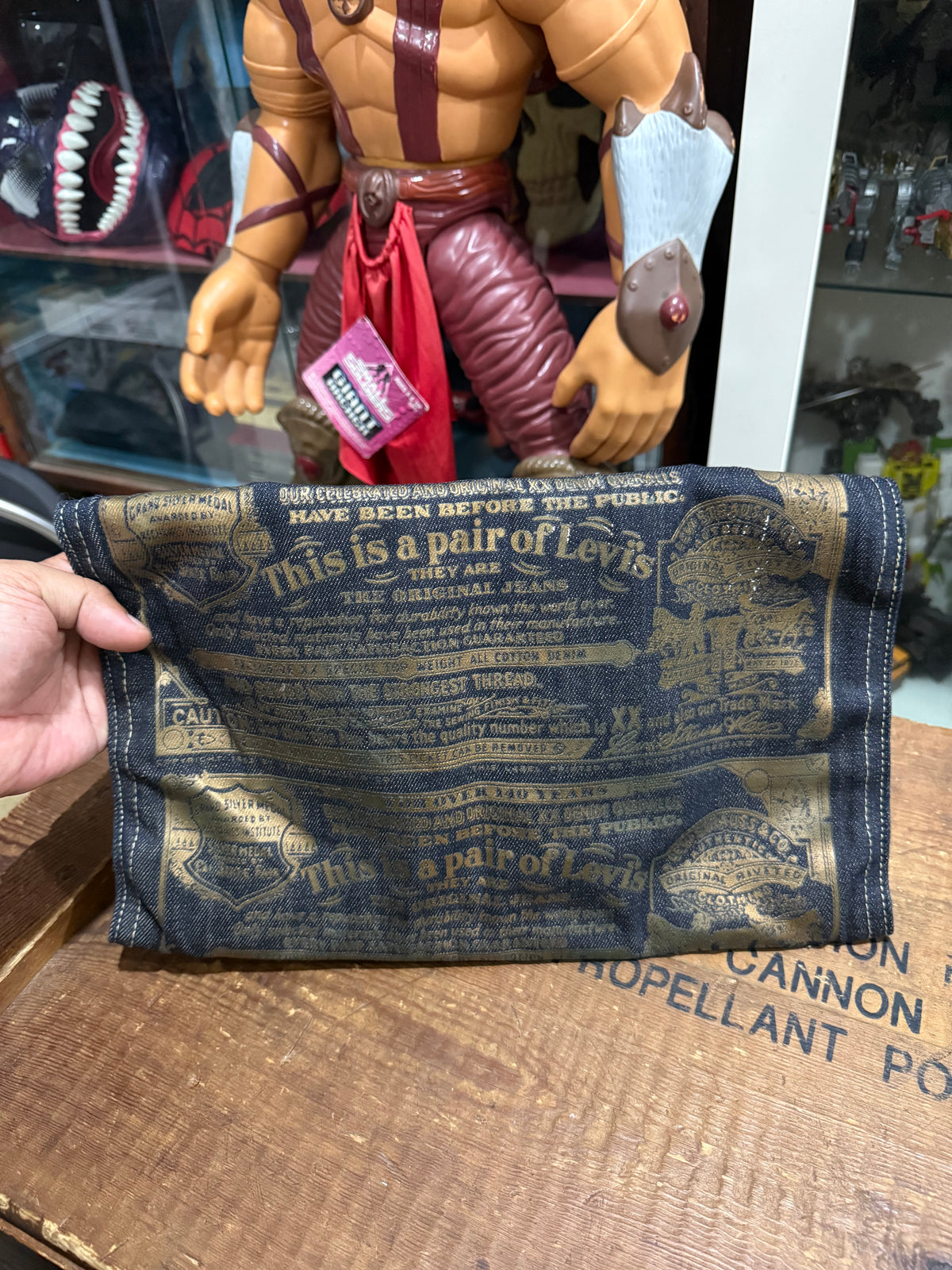 Vintage Levis Utility Travel Bag