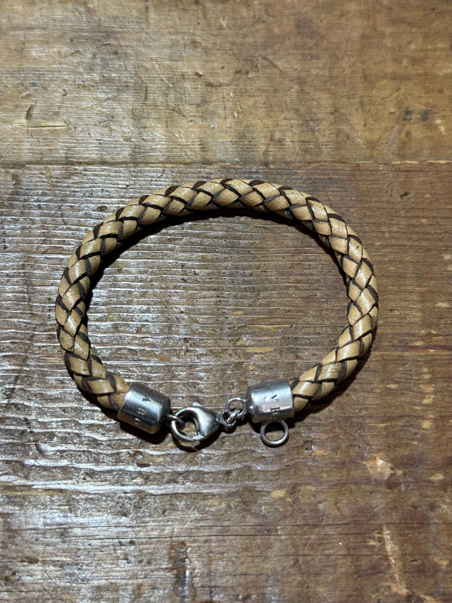 Thomas Sabo Braided Leather Bracelet Silver Clasp