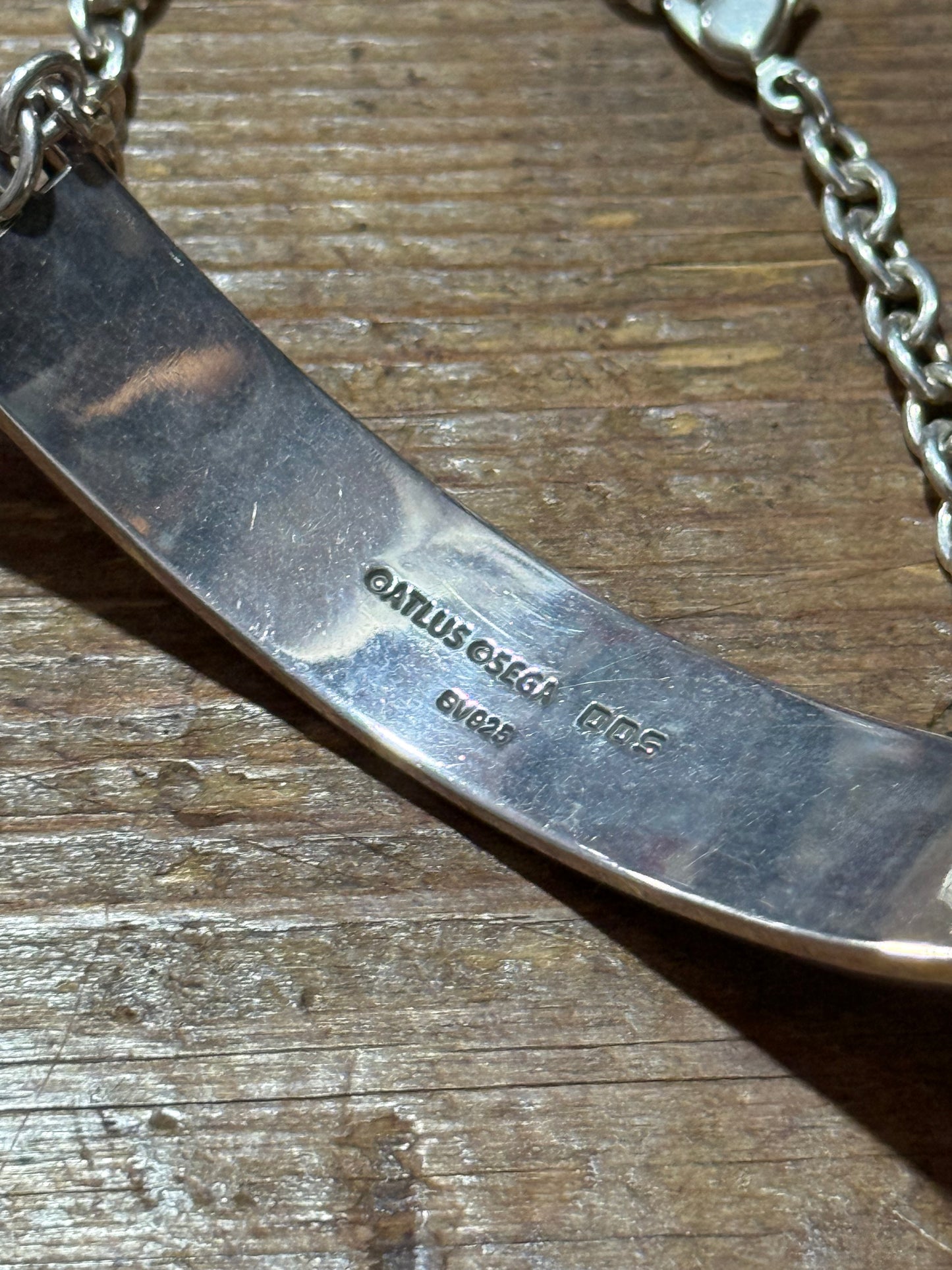 Vintage Shin Megami Tensei III Nocturne Limited Edition Silver Bracelet