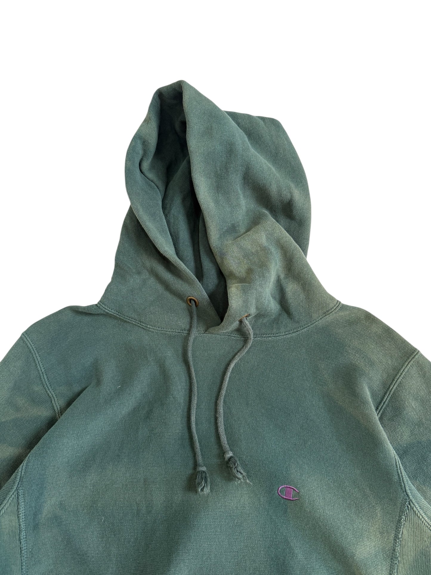 Champion Reverse Weave Two Tone Sun Faded Hoodie