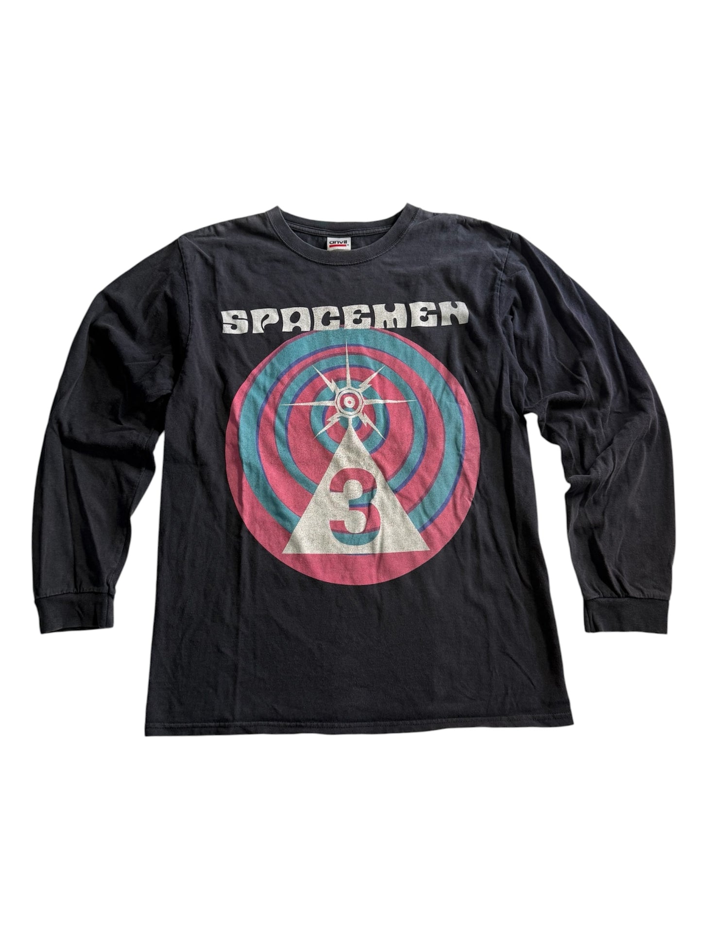 Vintage Spacemen 3 Longsleeve Band Tshirt Psychedelic Indie Rock Shoegaze