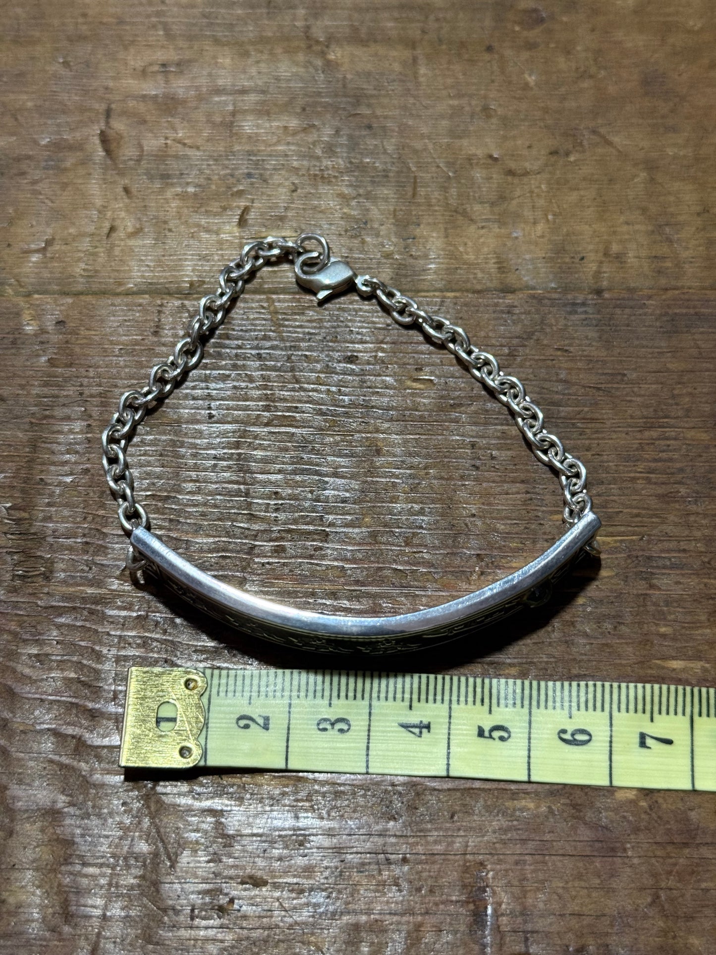 Vintage Shin Megami Tensei III Nocturne Limited Edition Silver Bracelet