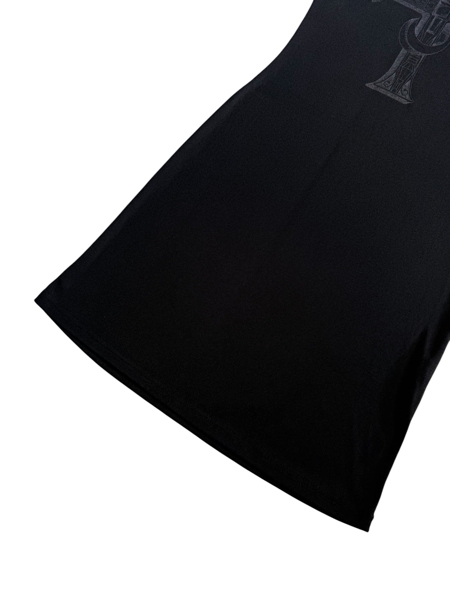 Last Scene Slim Tank Top Cross Logo Dress Made In Japan Gothic Y2K