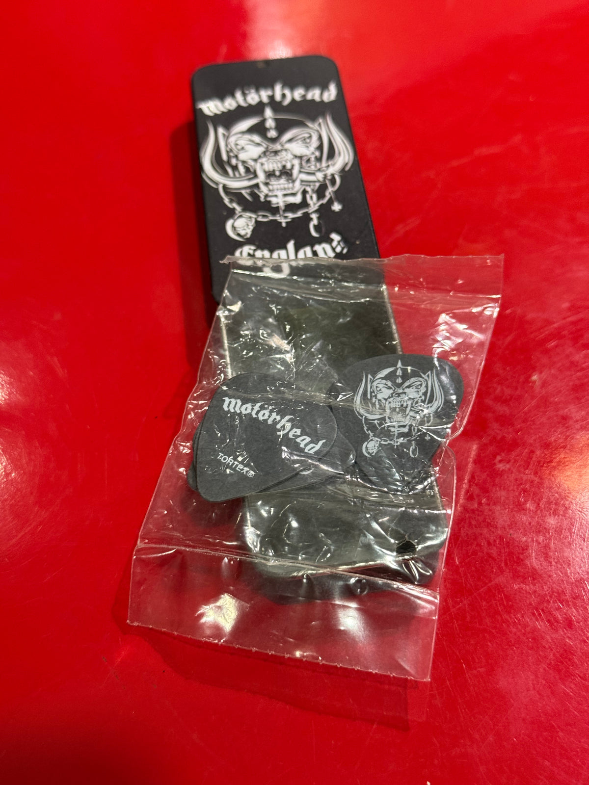 Motorhead Dunlop 2011 Tortex .88mm Guitar Pick Tin Set