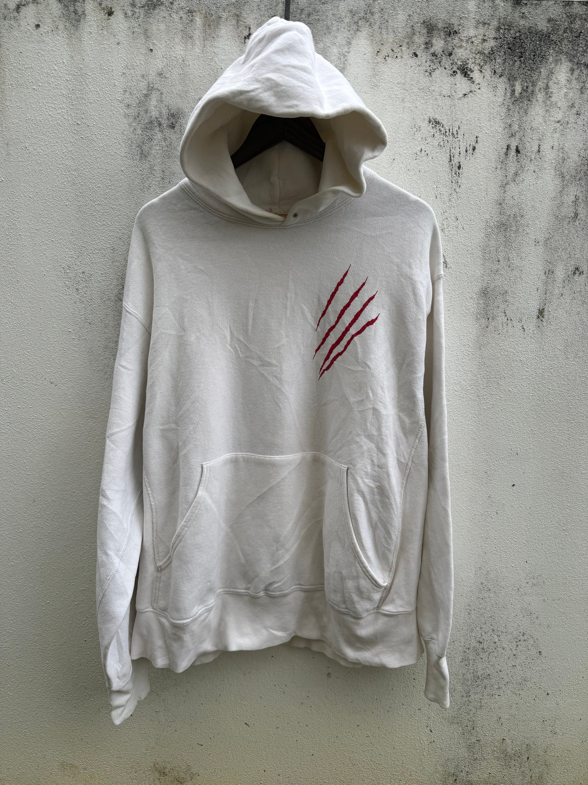 COMME des FUCKDOWN Claw Mark Print Pullover Oversized Hoodie