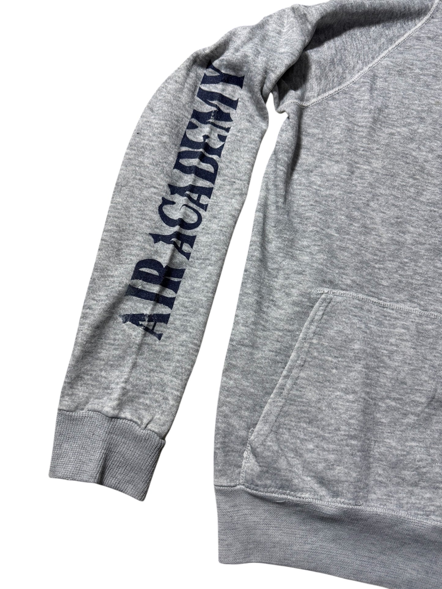Vintage 1980s-90s Air Academy Gymnastics Hoodie USA Made Athletic Pullover