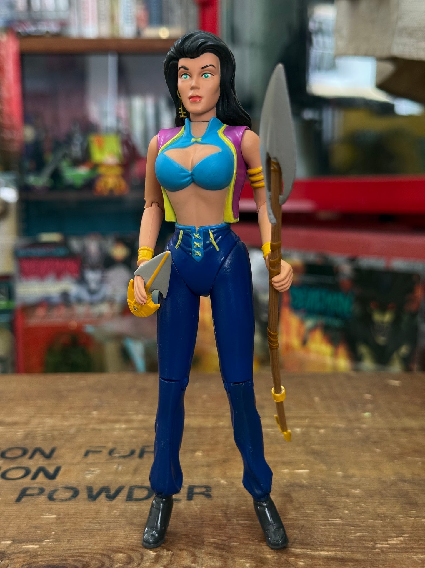 Vintage 1997 Pandora Bolt Toys Action Figure