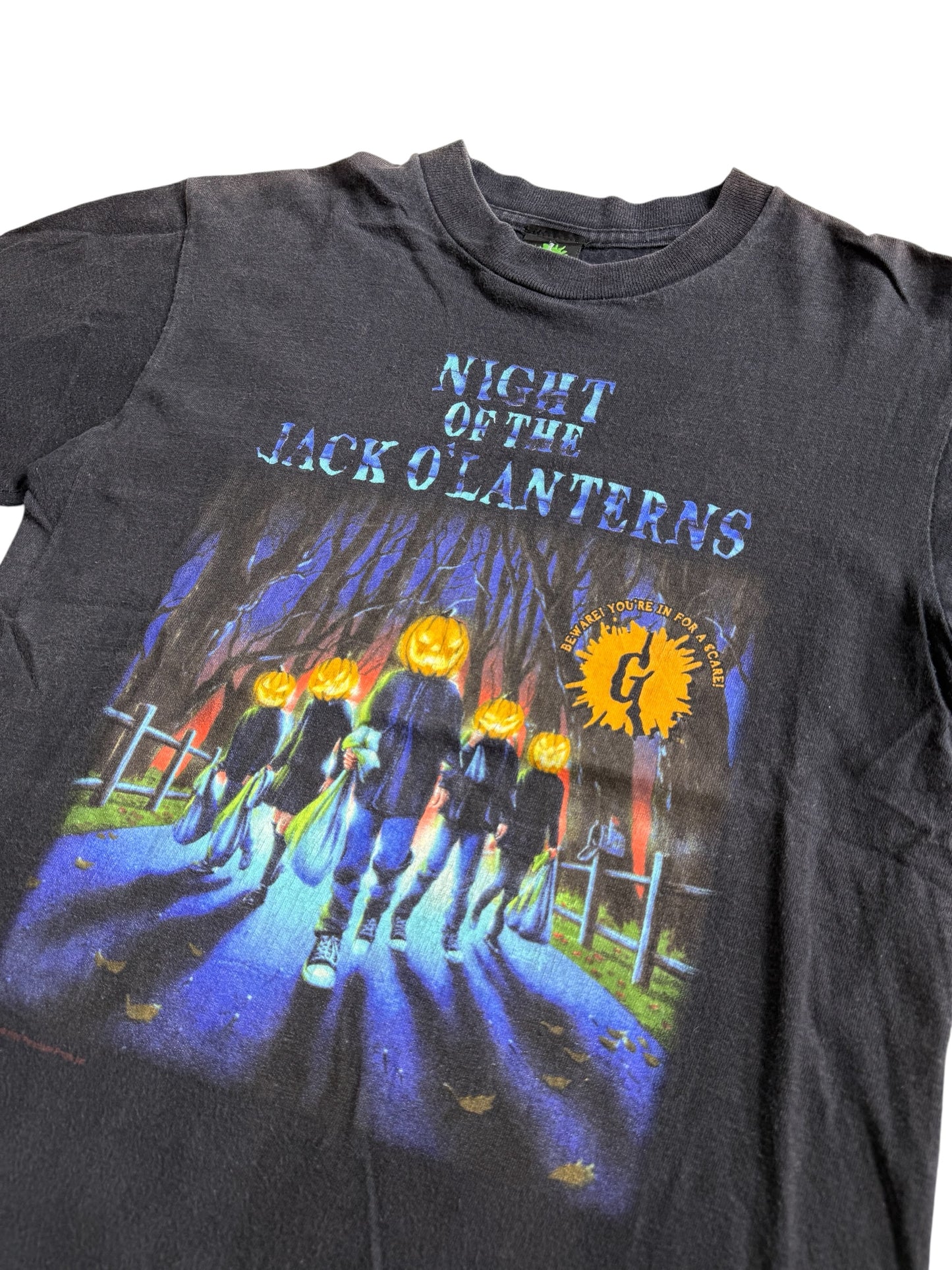 Vintage 1990s Goosebumps Night Of The Jack O’Lanterns Horror Tshirt