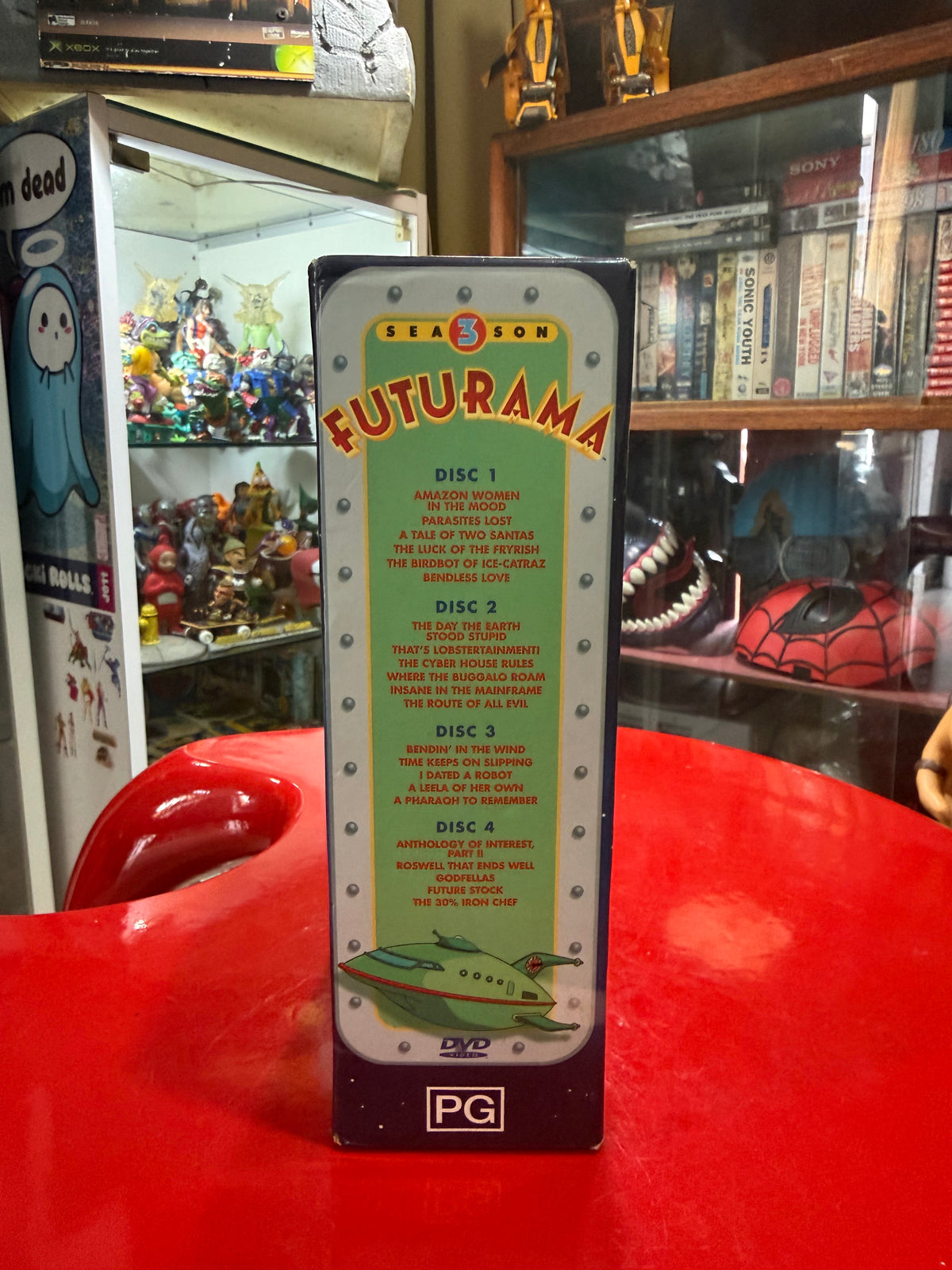 Futurama Season 3 Complete 4 Disc DVD Box Set Australian Release 2003