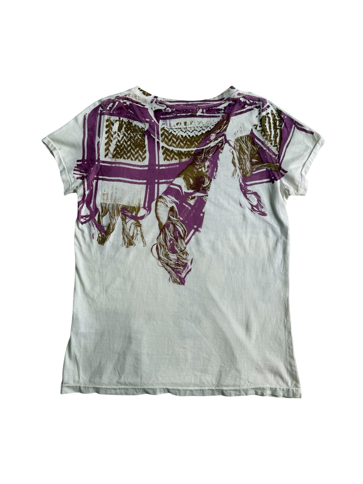 RNA Japan Keffiyeh Scarf Print Graphic Tshirt