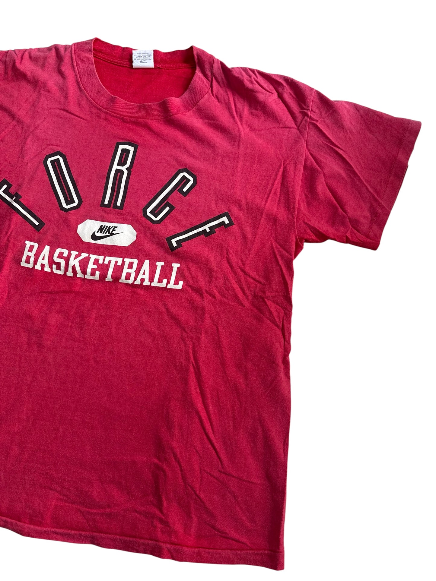 Vintage Nike Force Basketball Tshirt Made In USA