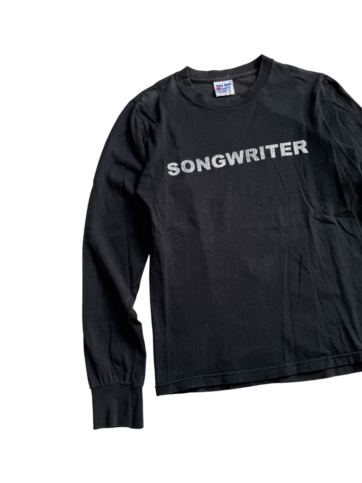 Vintage SONGWRITER Tshirt As Seen Worn By Thom Yorke Radiohead
