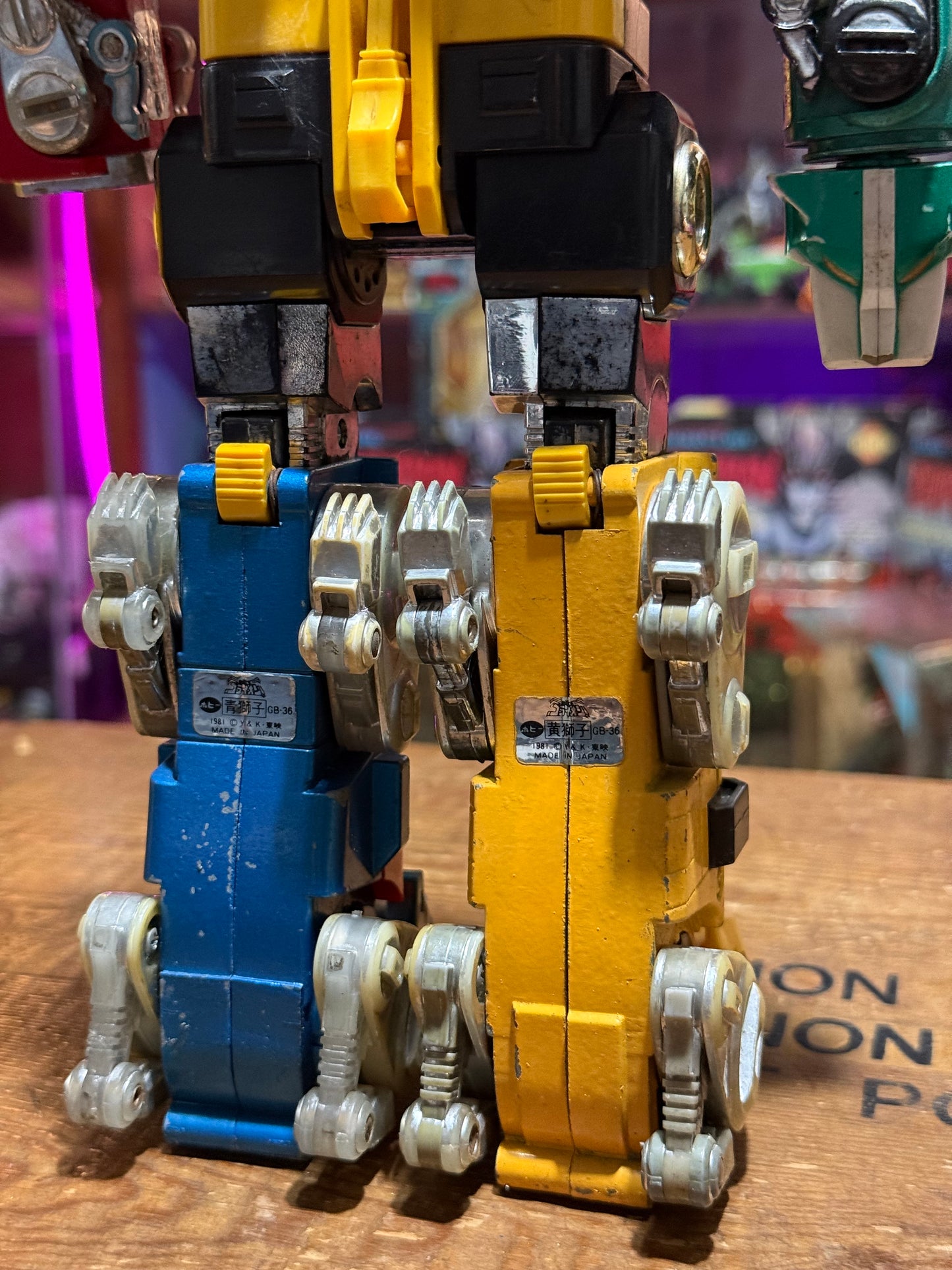 Vintage 1981 Popy Chogokin DX Beast King Golion Voltron