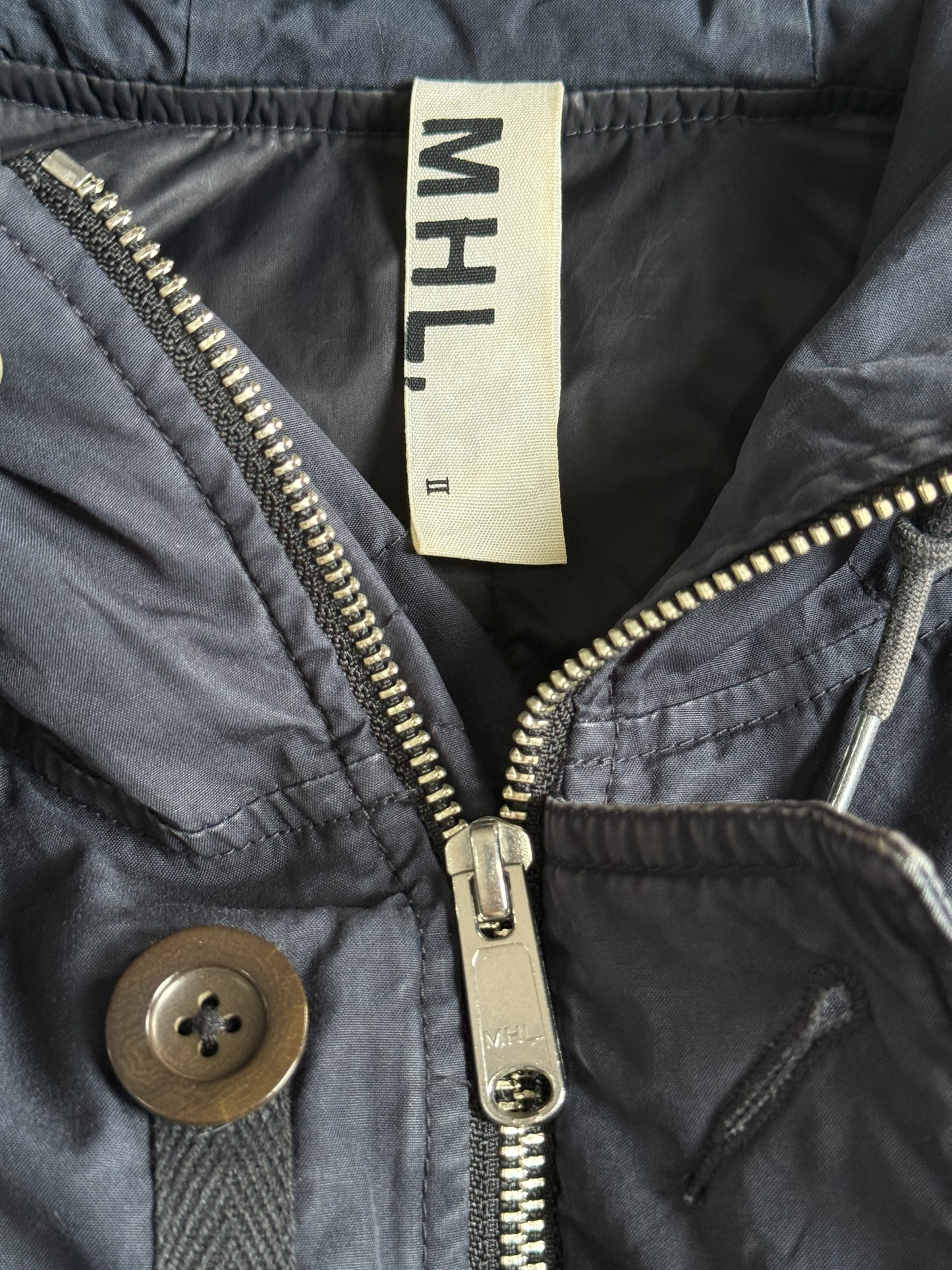 MHL Margaret Howell Hooded Down Parka Jacket