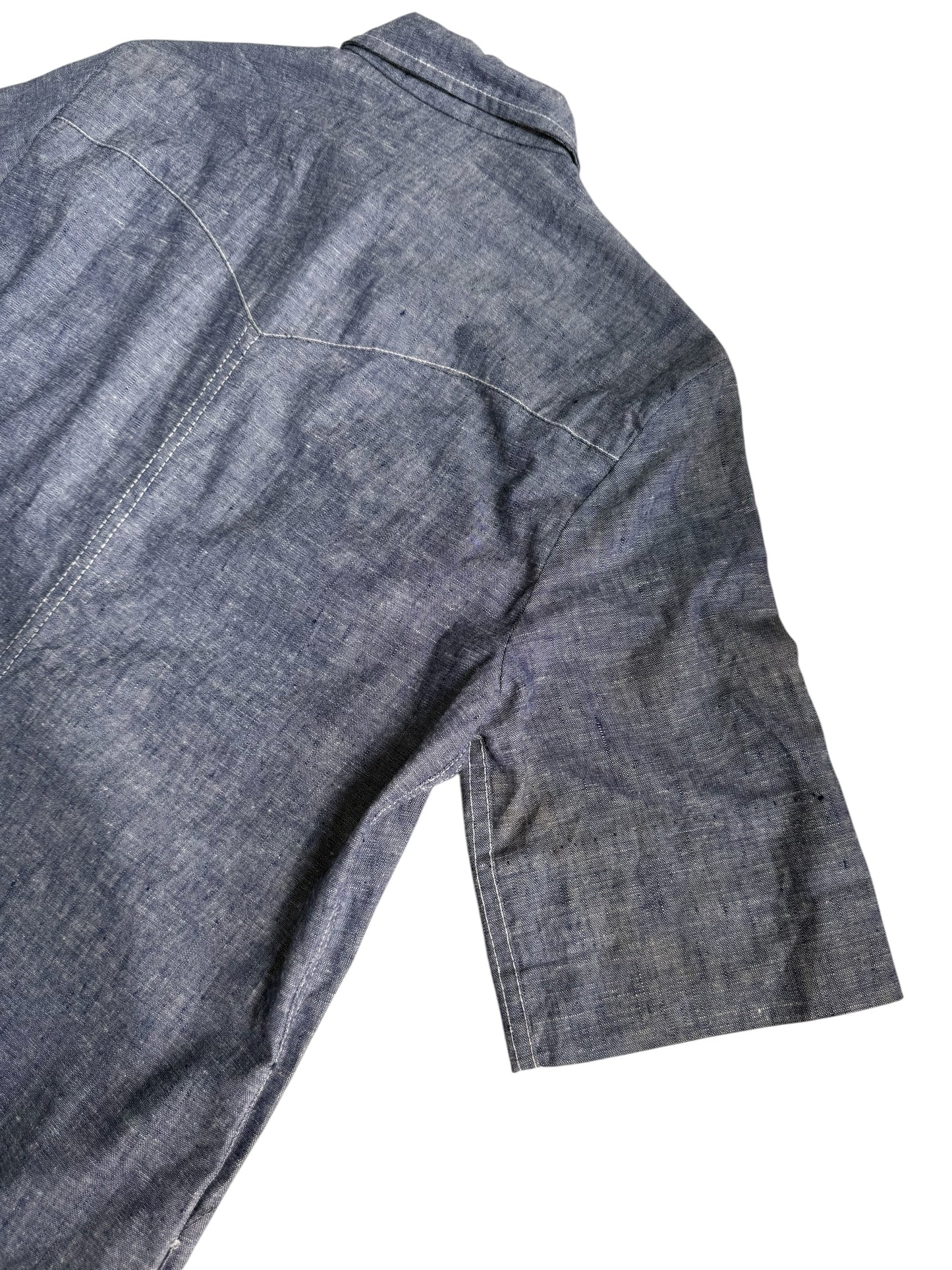 Vintage 1970s-80s Jonathan Logan Chambray Dress