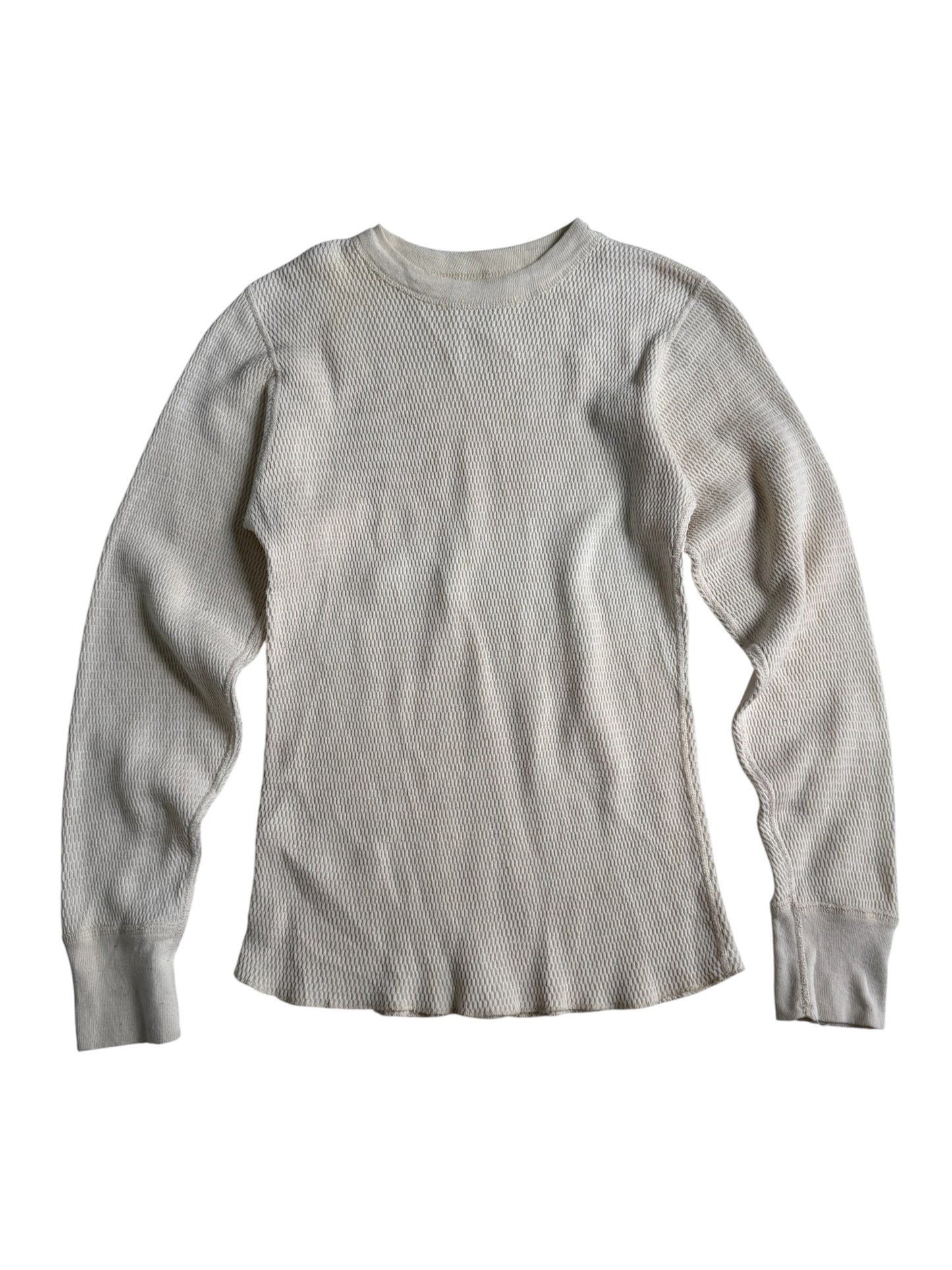 Vintage 1980s US Military Extreme Cold Weather Waffle Thermal Shirt