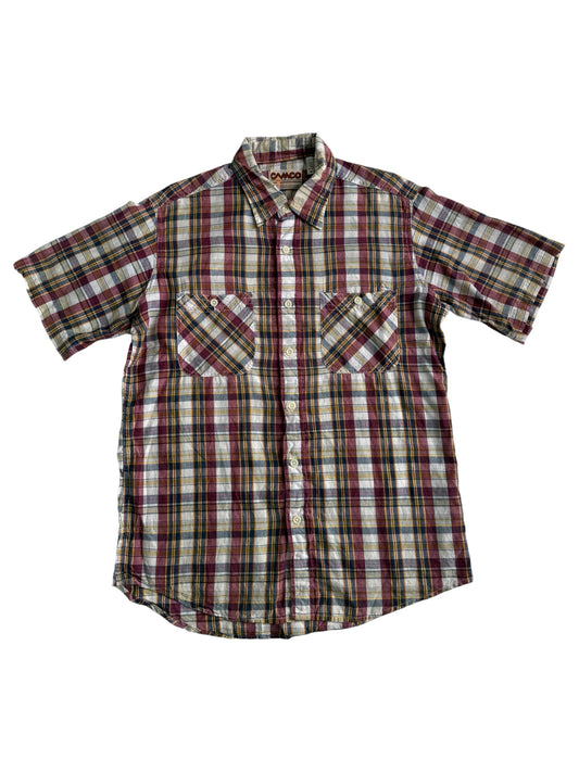 Camco Plaid Short Sleeve Work Shirt