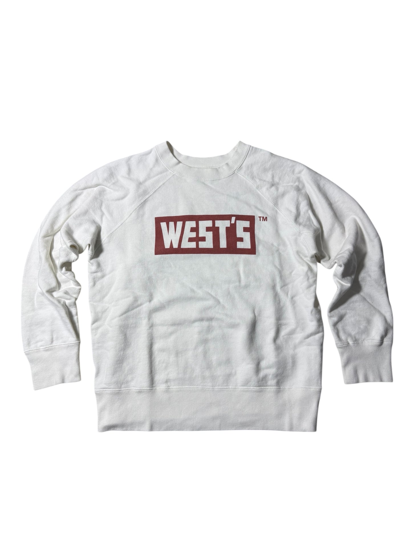 Westoveralls Logo Crewneck Sweatshirt Made in Japan