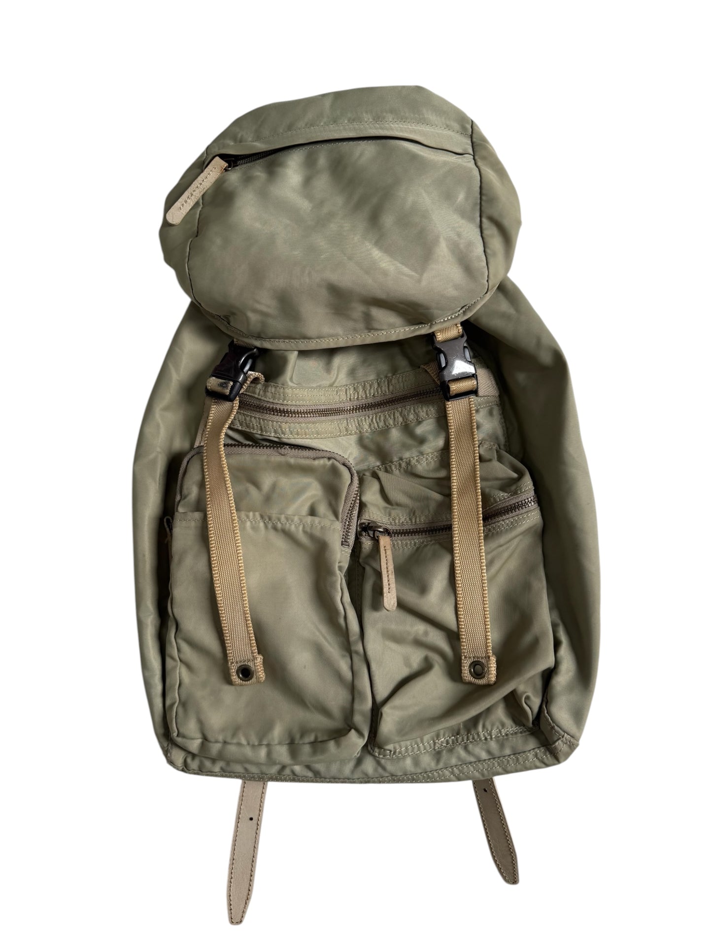 Vintage Technical Nylon Backpack Daypack Travel Bag