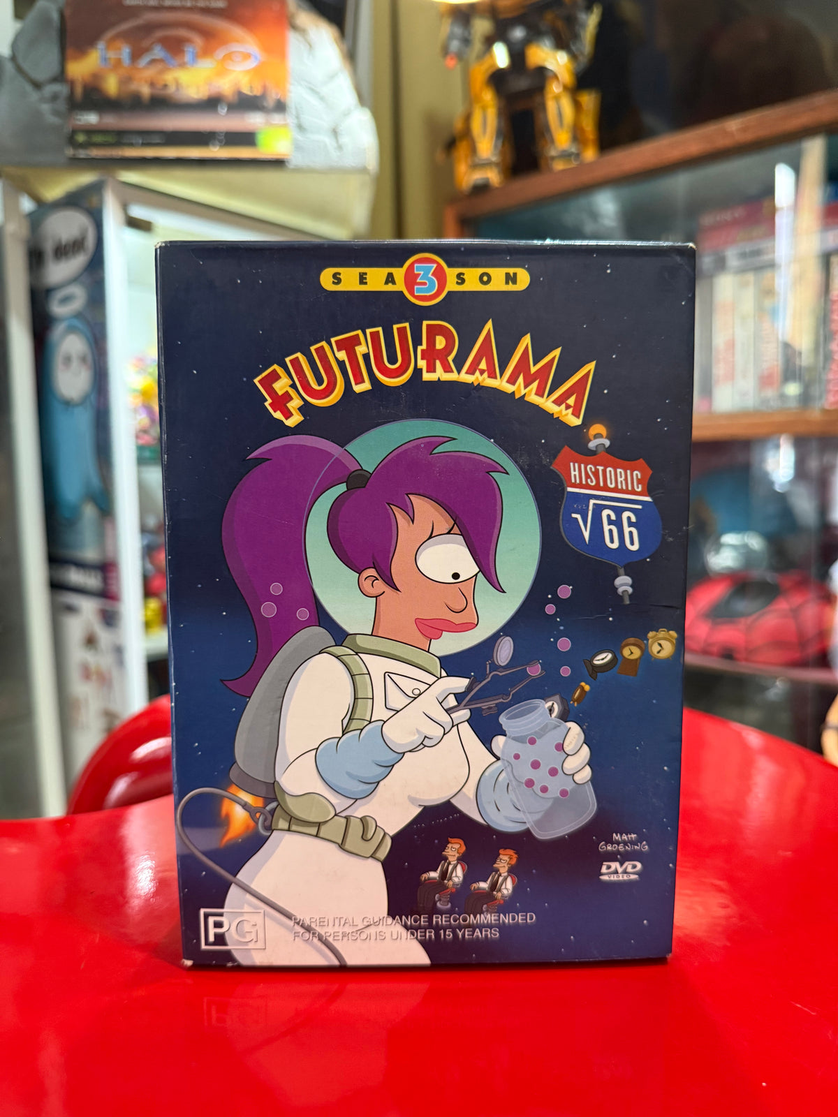 Futurama Season 3 Complete 4 Disc DVD Box Set Australian Release 2003