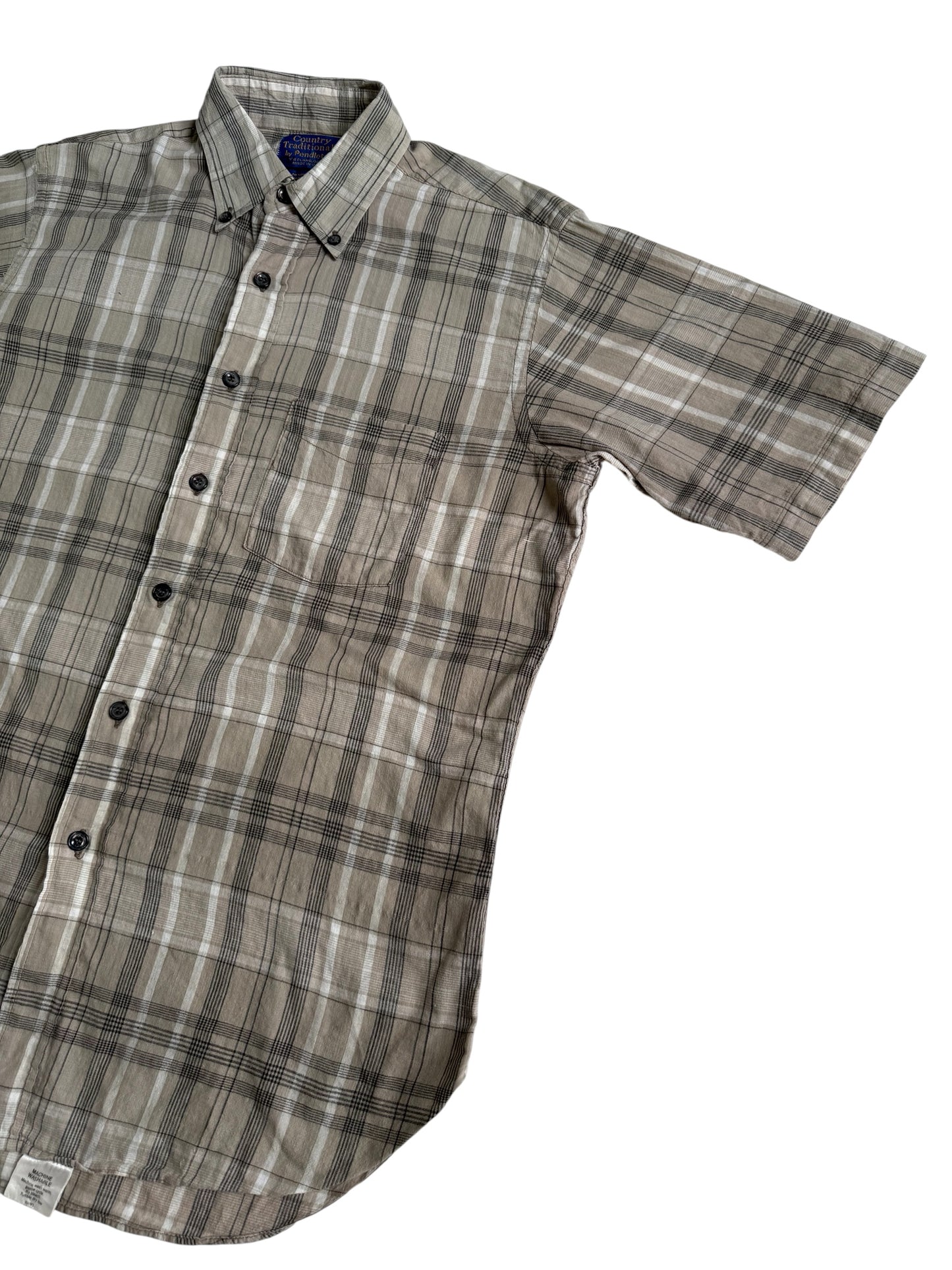 Pendleton Country Traditionals Plaid Button Down Shirt Made in USA