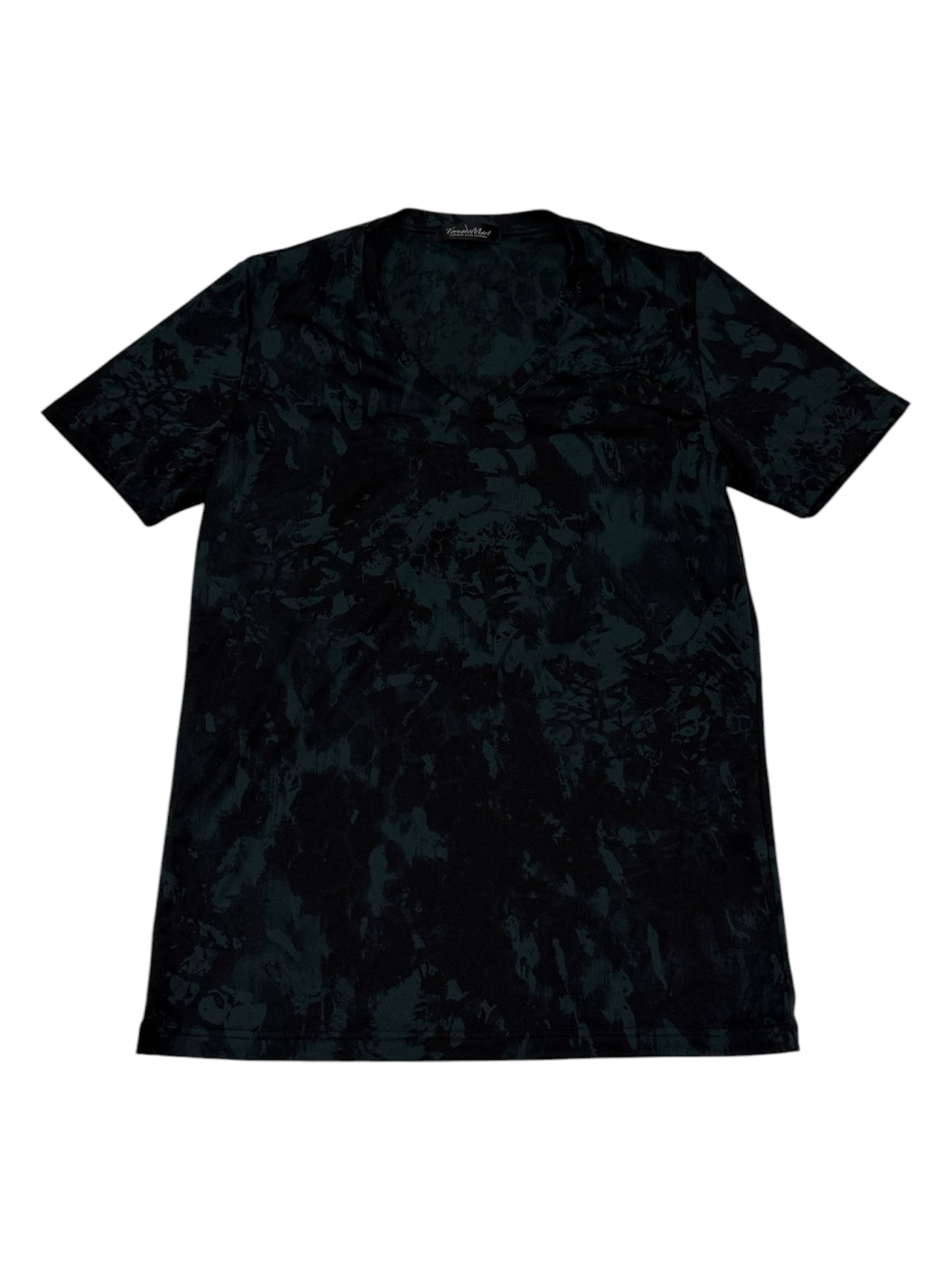 Tornado Mart Shadow Bloom V-Neck Tee Made in Japan
