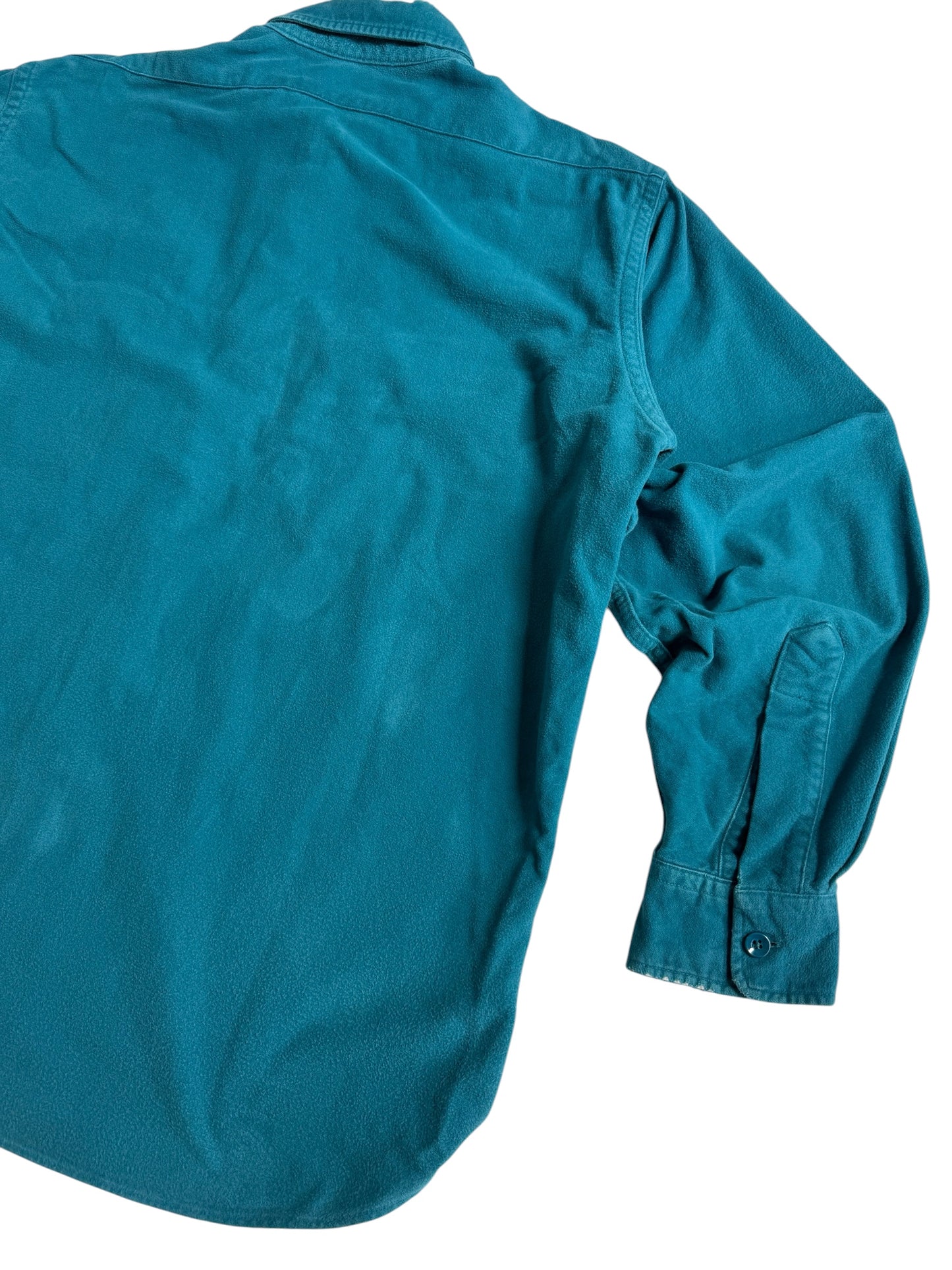 Vintage 80s-90s LL Bean Chamois Cloth Shirt Made in USA