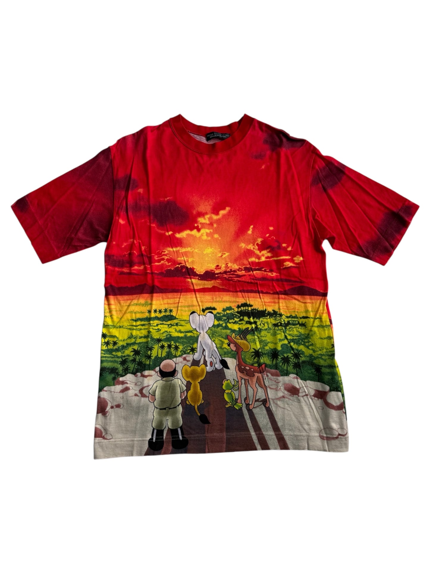 Vintage Jungle Emperor Leo Anime Tshirt Tezuka Lion King Kimba All Over Print