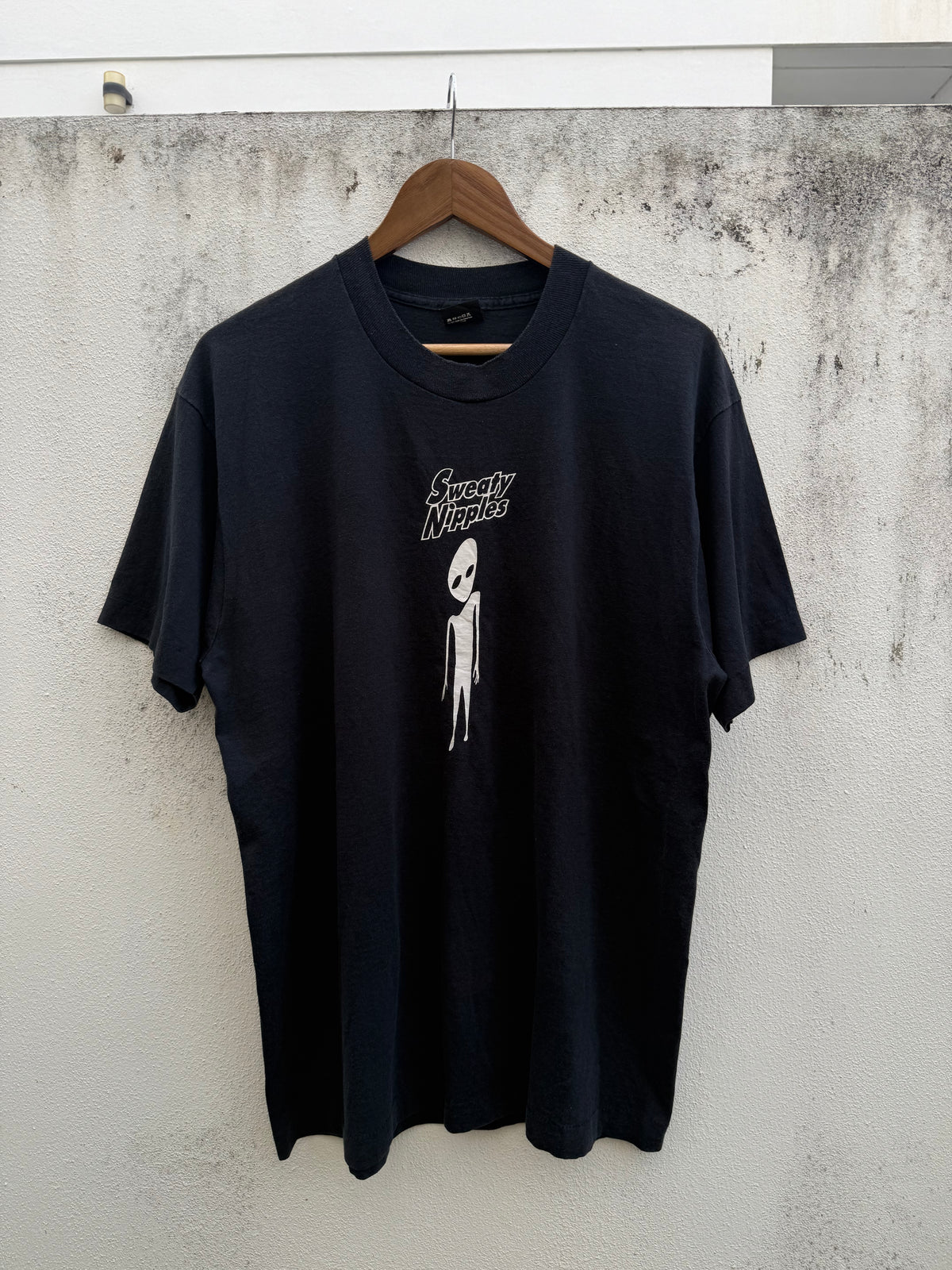 Vintage 90s Sweaty Nipples Punk Industrial Grunge Band Tshirt