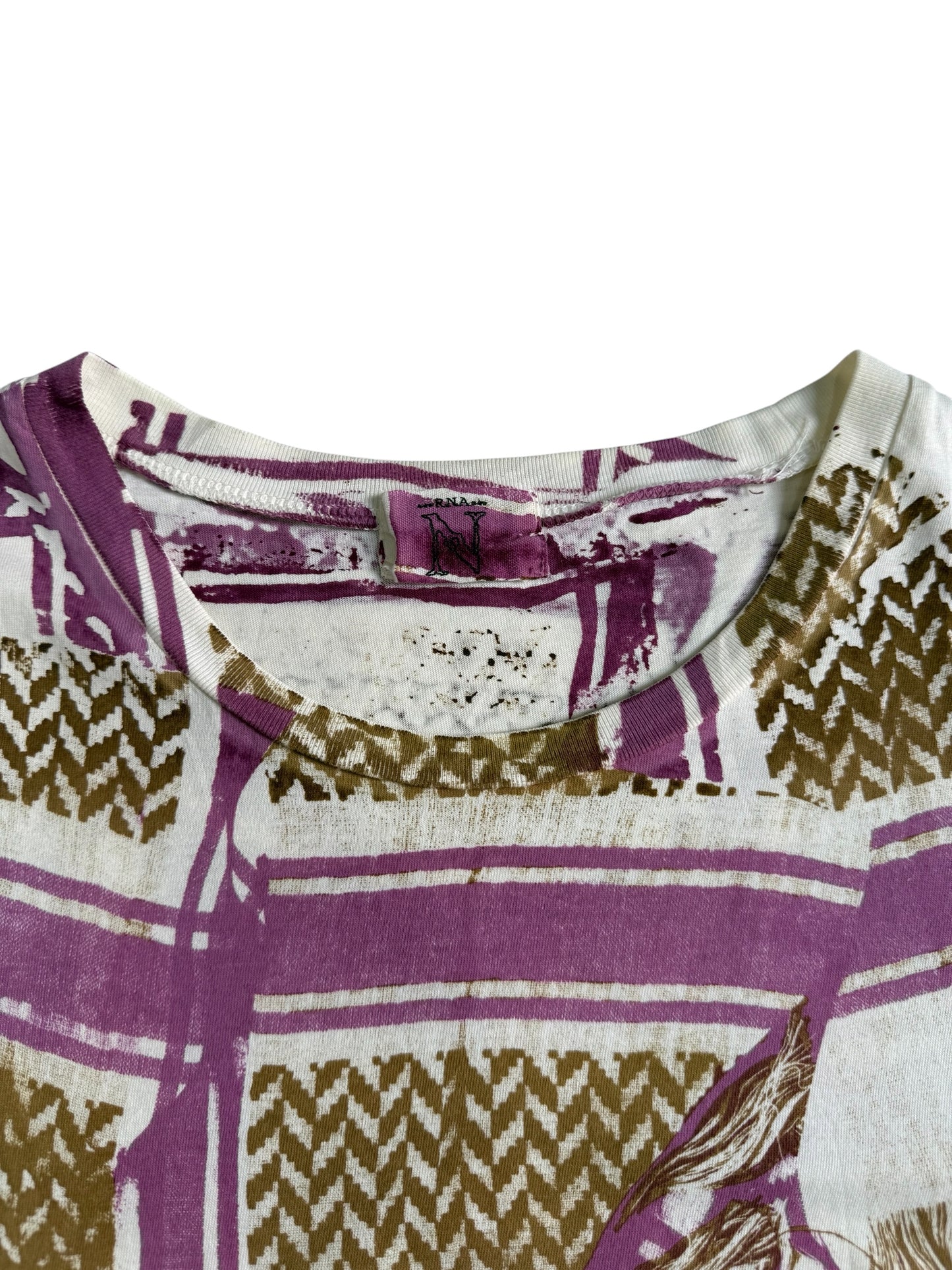 RNA Japan Keffiyeh Scarf Print Graphic Tshirt