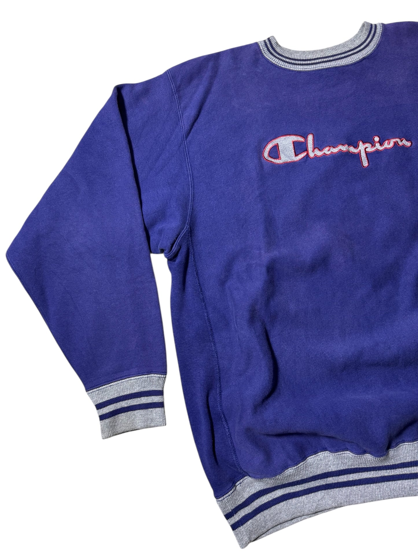 Vintage Champion Reverse Weave Script Logo Sweatshirt