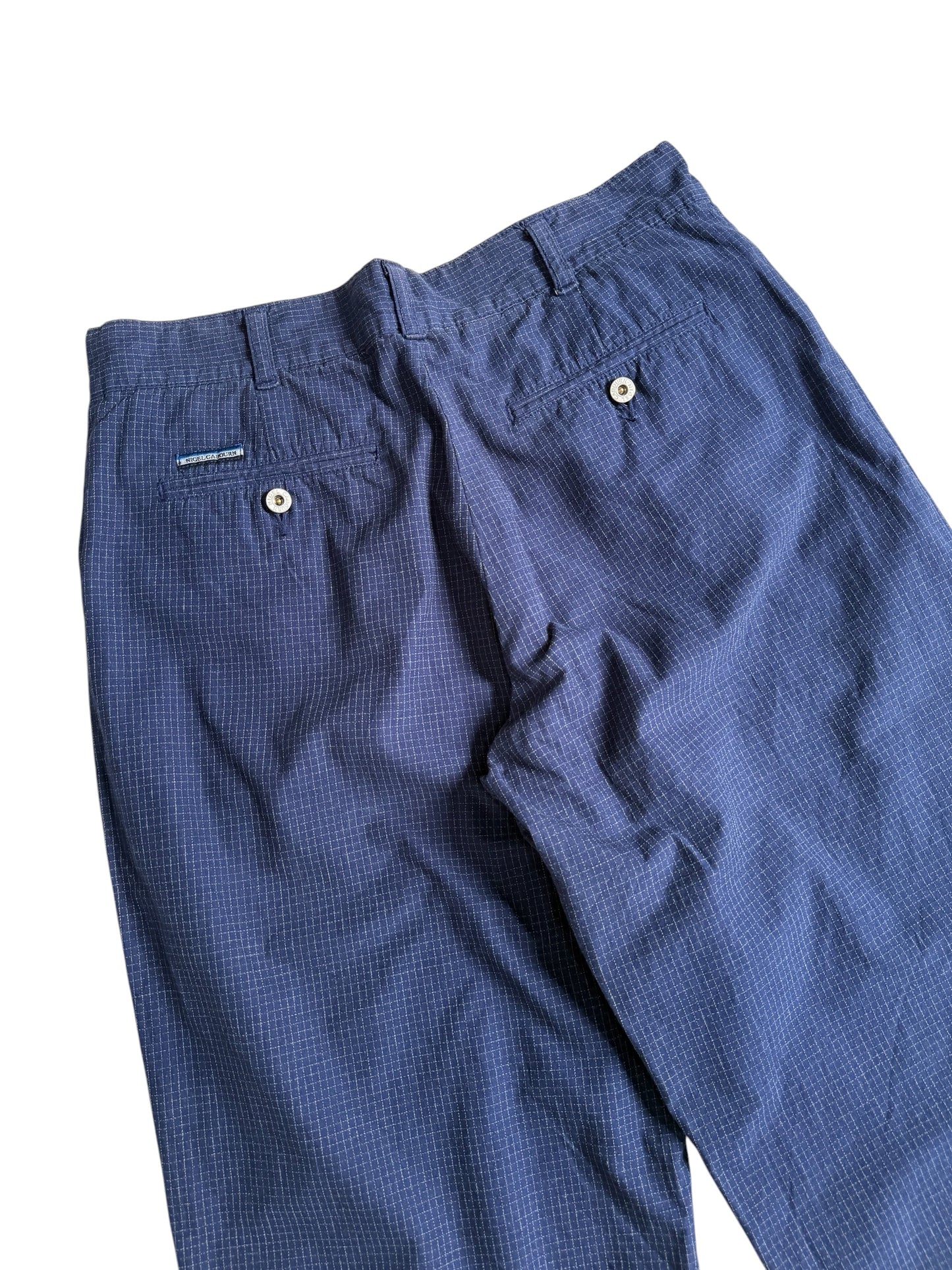 Nigel Cabourn Authentic Ripstop Check Work Pants
